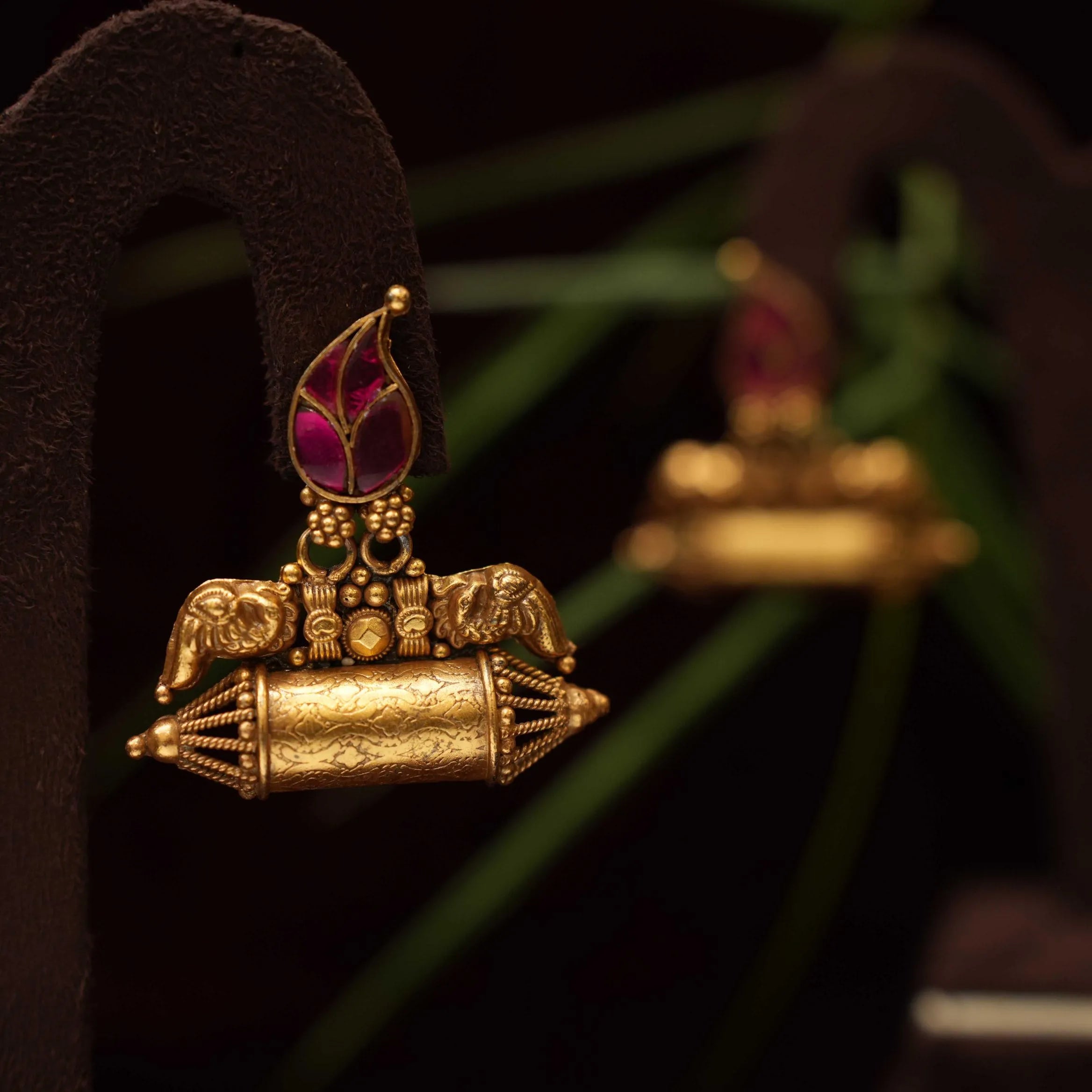 Contemporary Mango Earrings