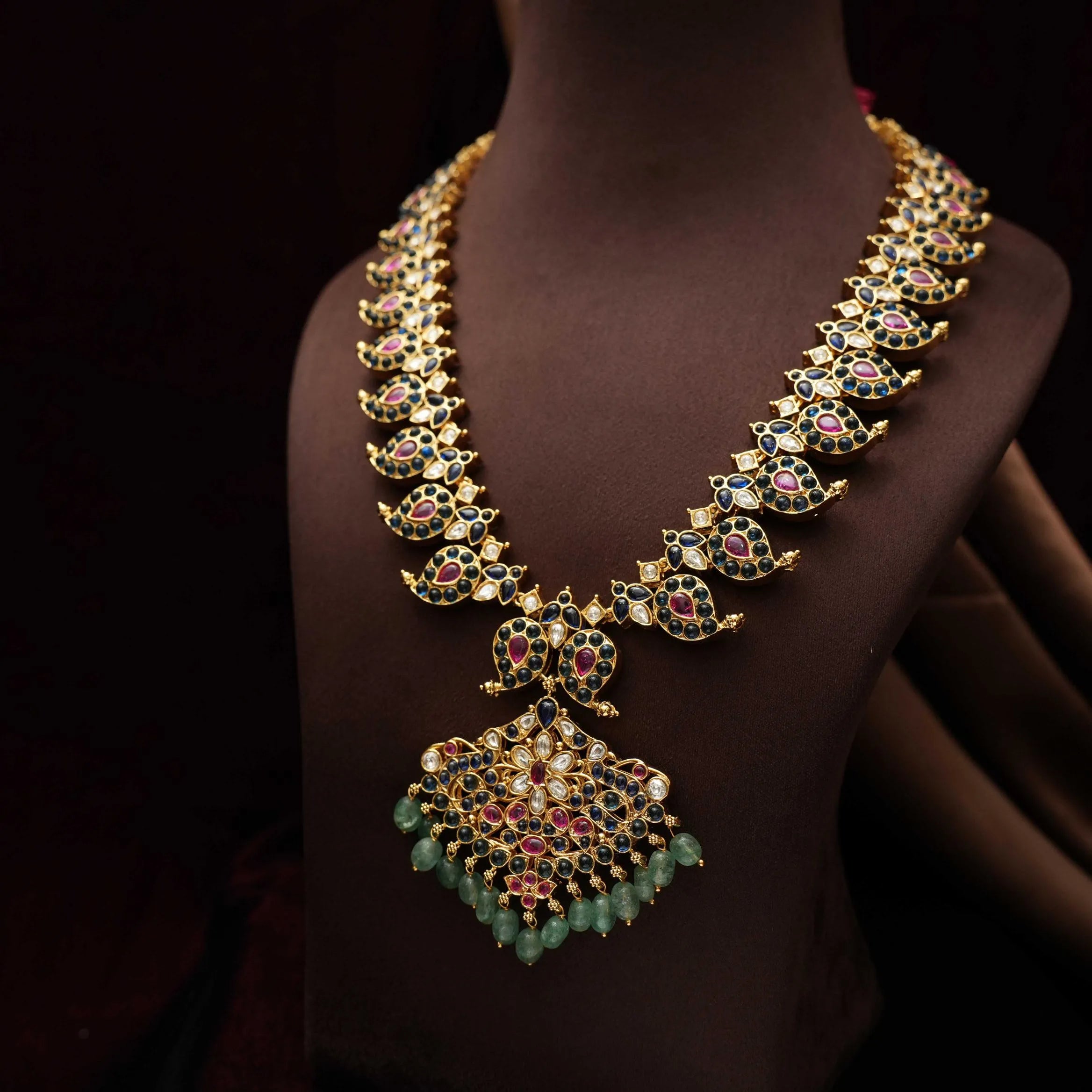 Dakota Antique Mango Reversible Necklace - Iya