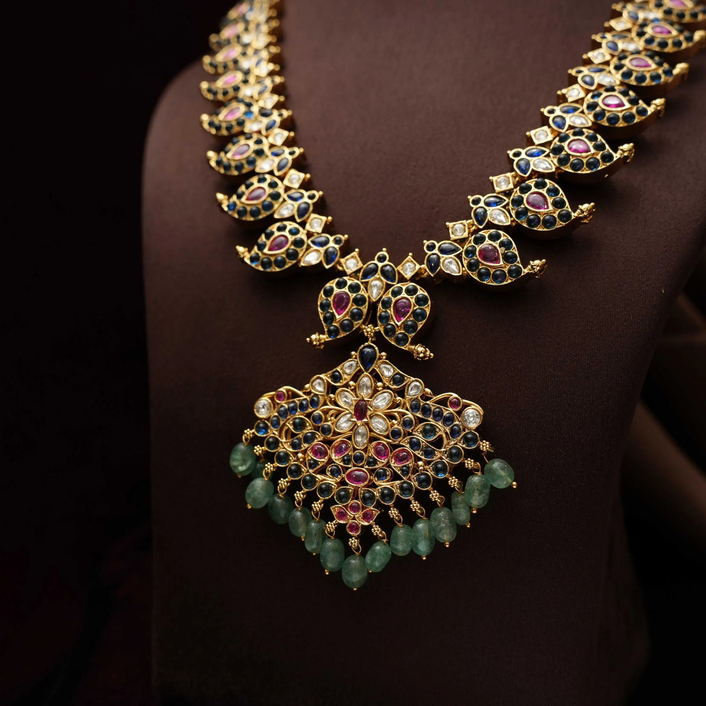 Dakota Antique Mango Reversible Necklace - Iya