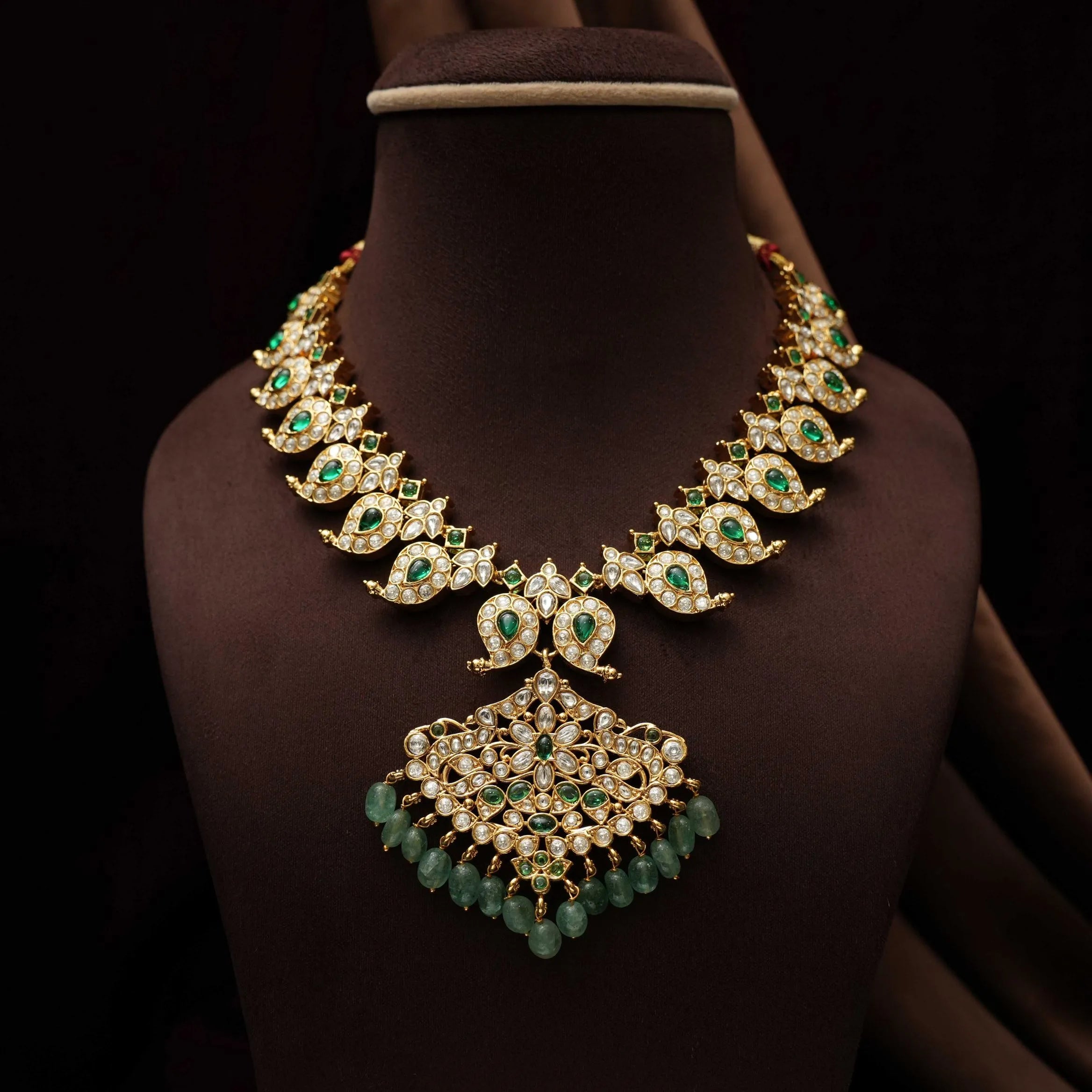 Dakota Antique Mango Reversible Necklace - Pari