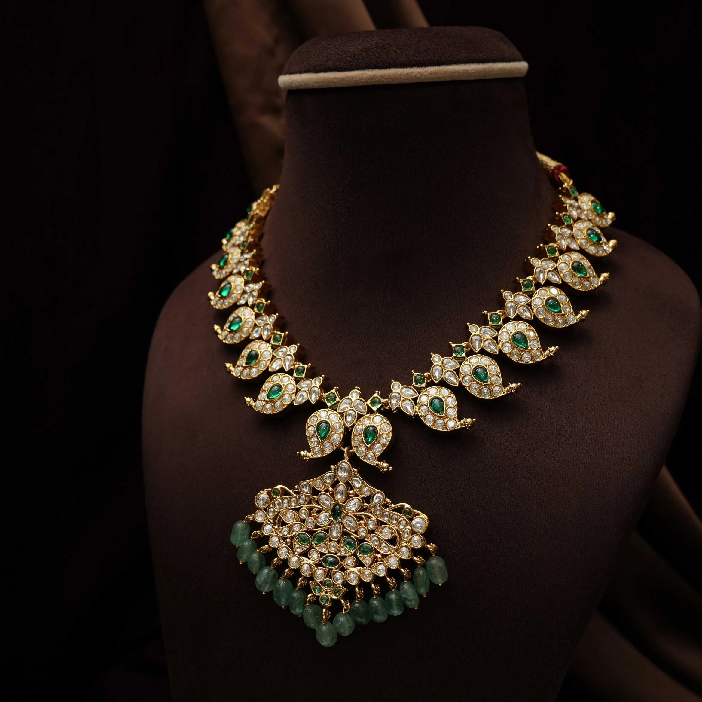 Dakota Antique Mango Reversible Necklace - Pari