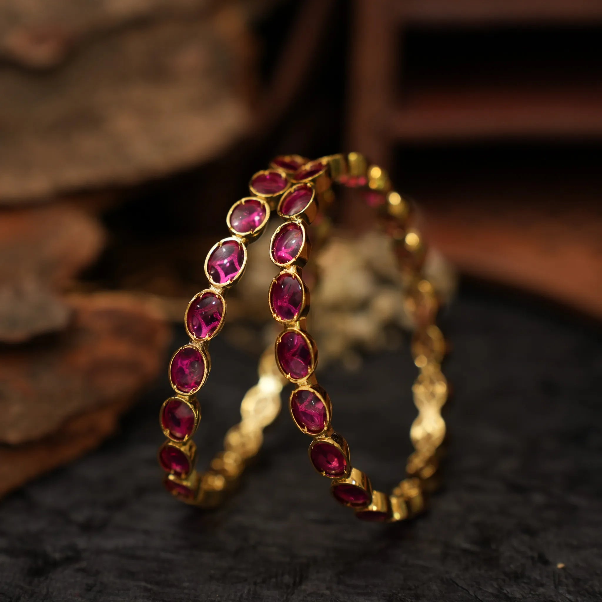 Dakshara Antique Bangles