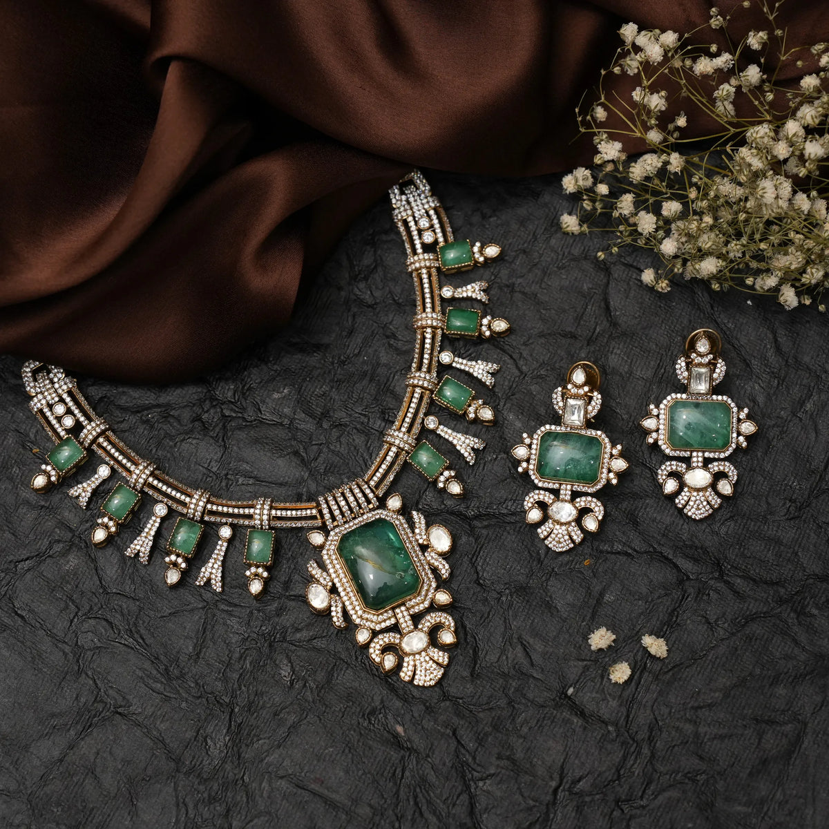 Danika Polki Necklace