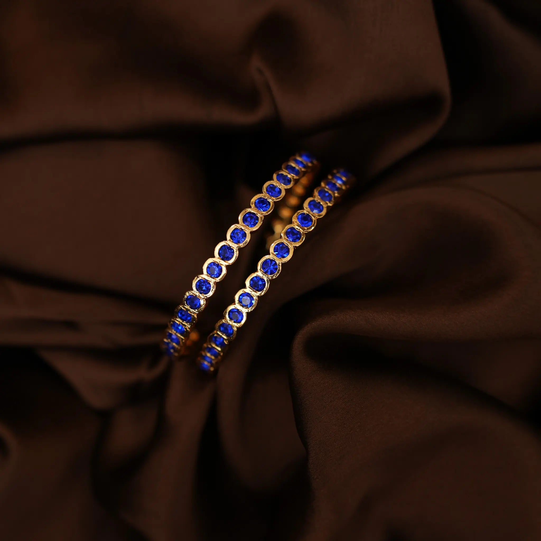 Danvi Antqiue Bangles - Blue