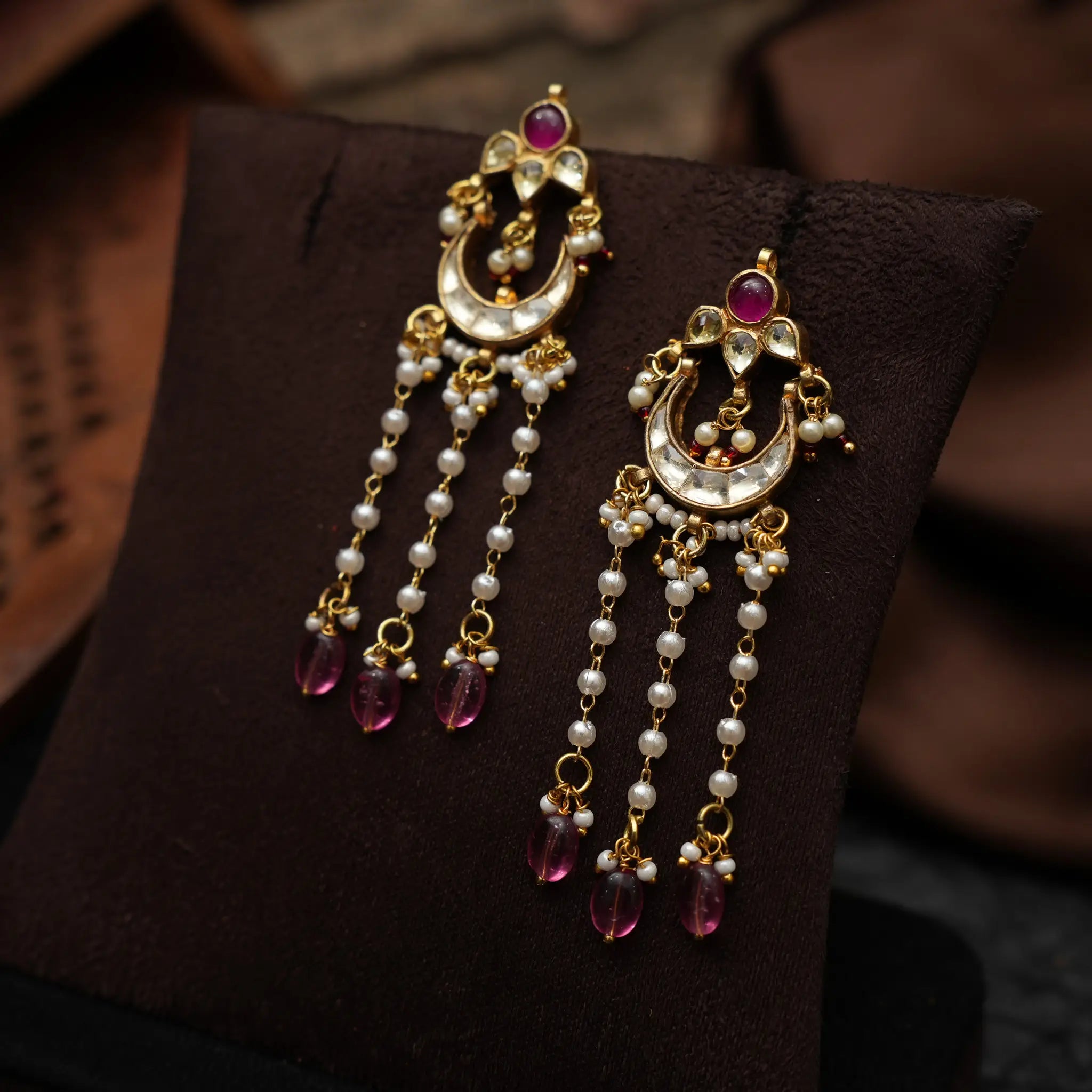 Darika Polki Chandabli Earirngs