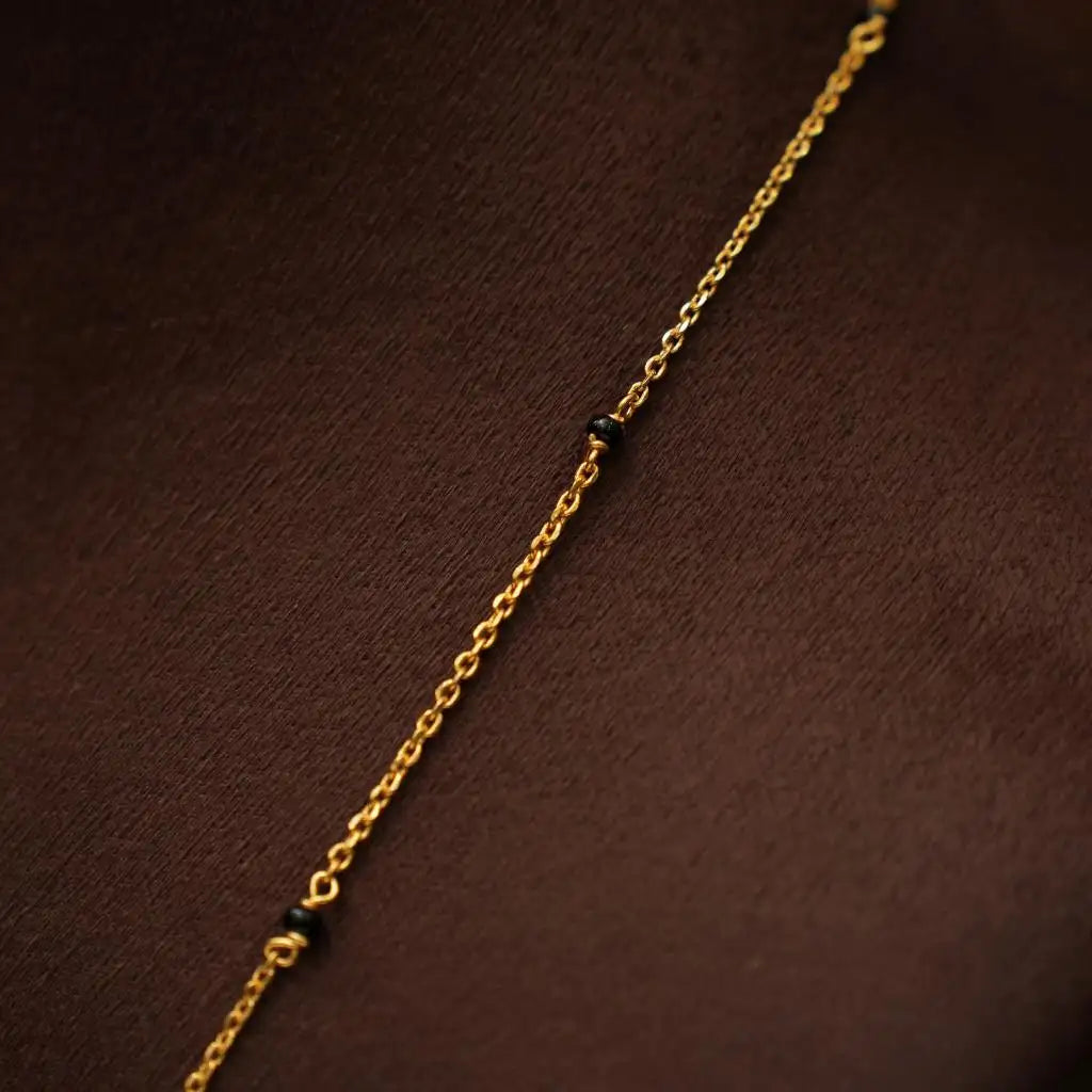 Dayita Silver Mangalsutra Chain