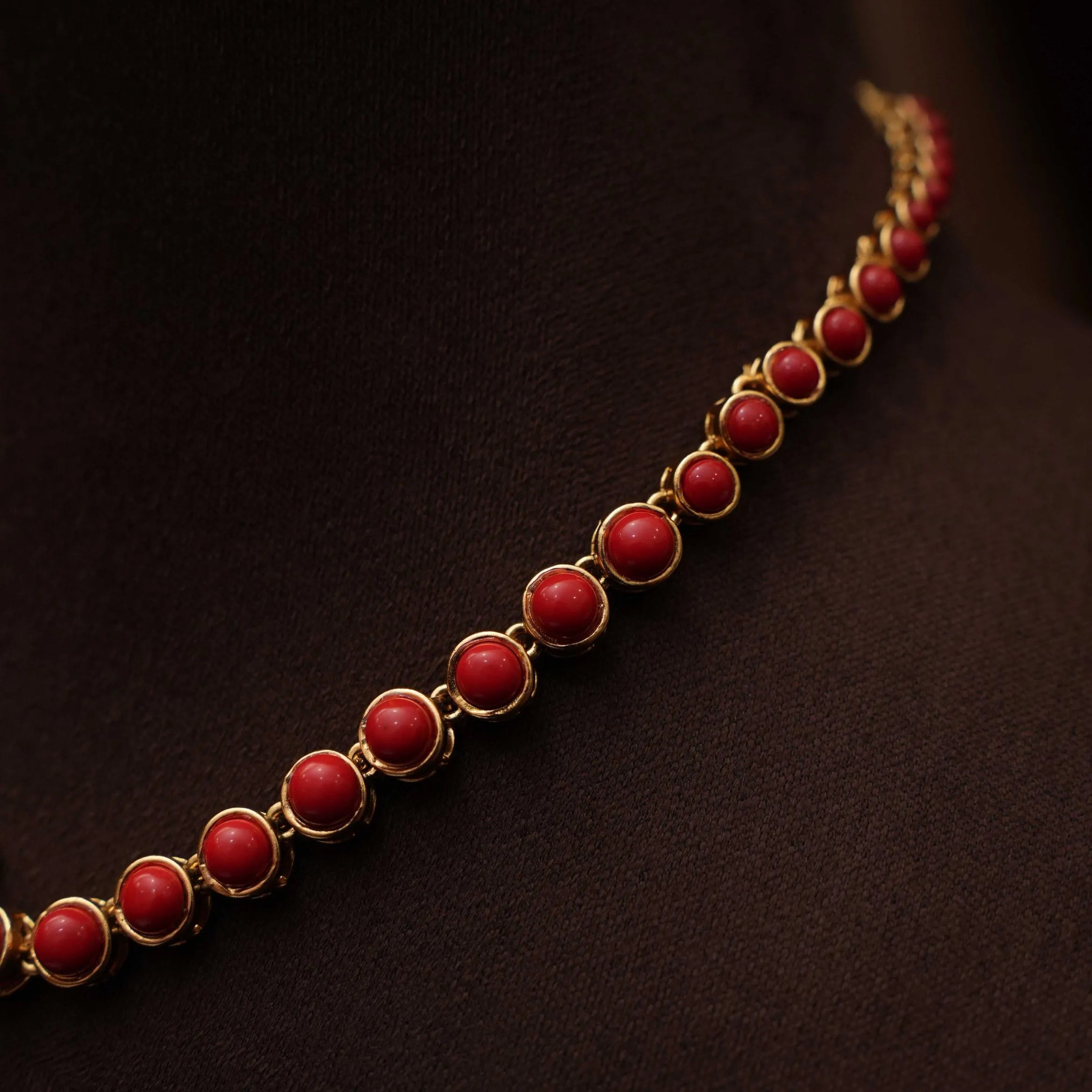 Deshna Antique Coral Necklace