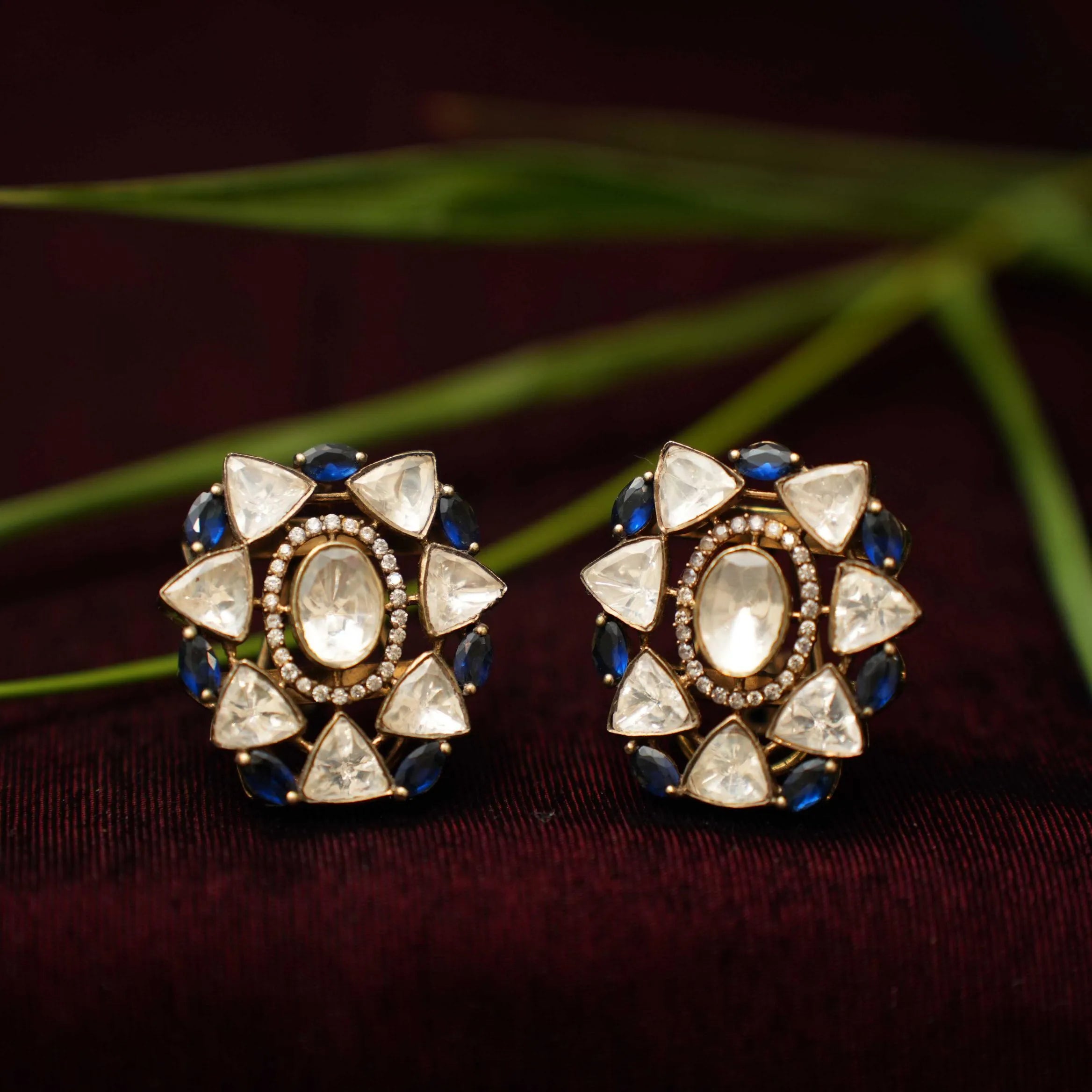 Deva Silver Victorian Ear Stud