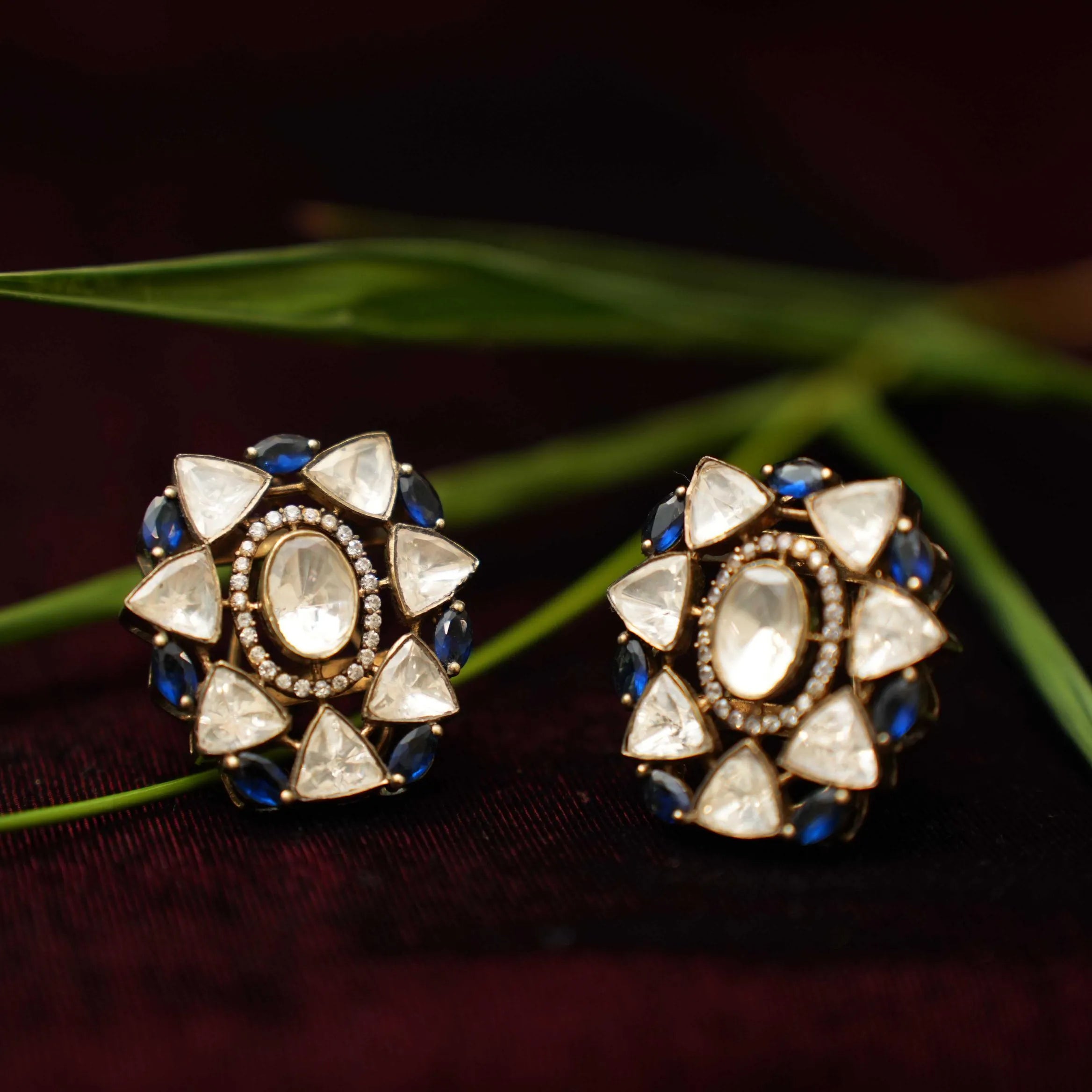 Deva Silver Victorian Ear Stud