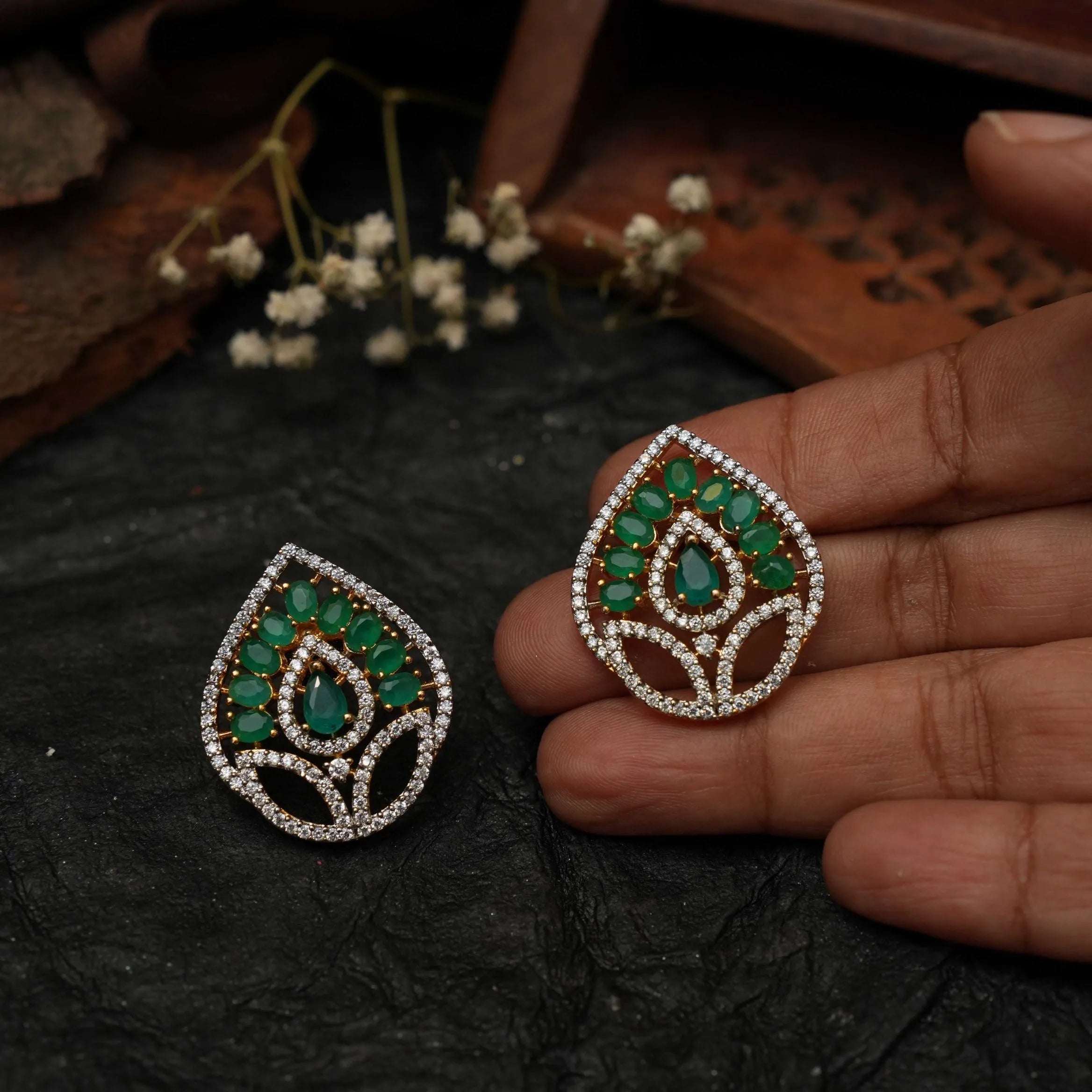 Devika Zircon Ear Stud