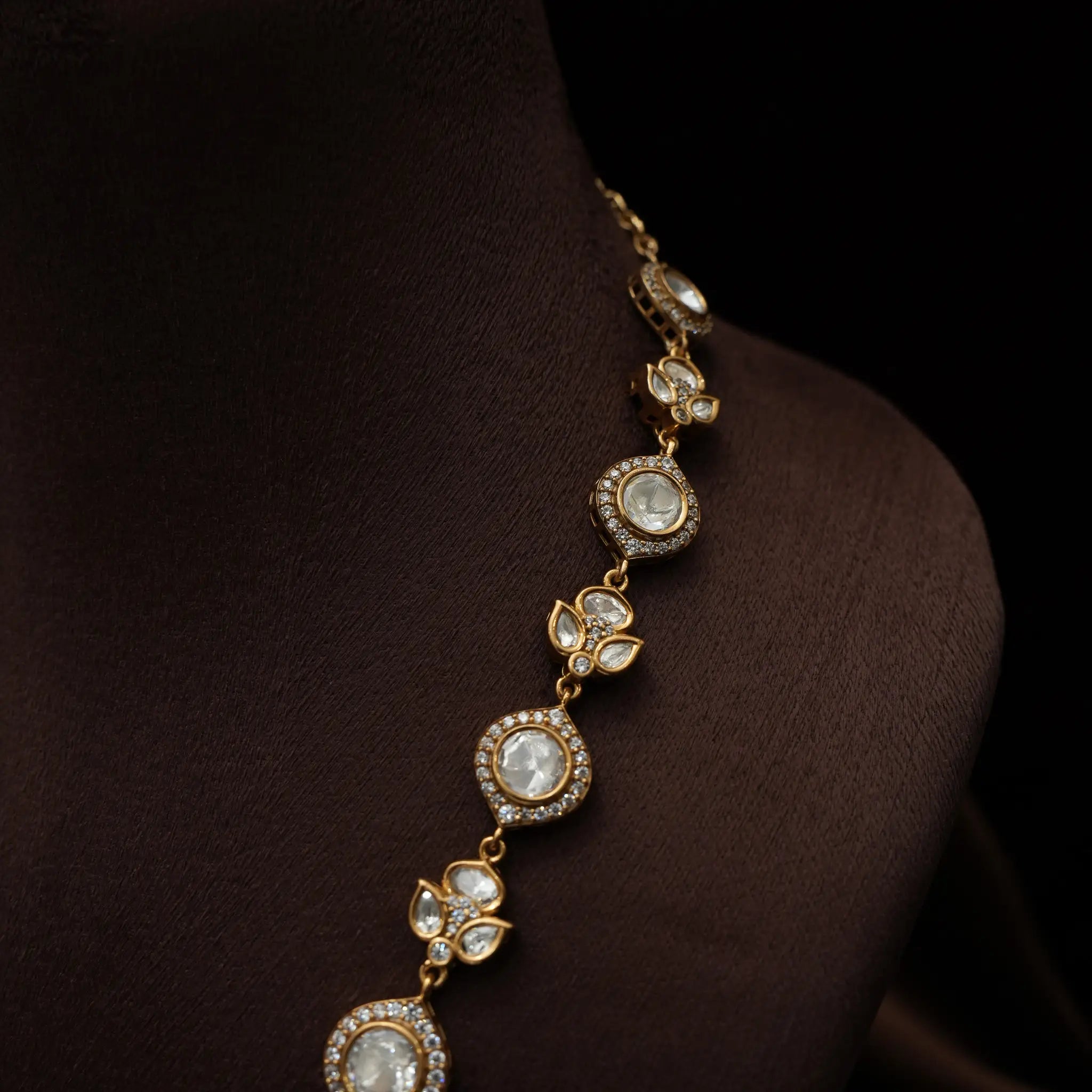 Deya Polki Necklace - Kaia