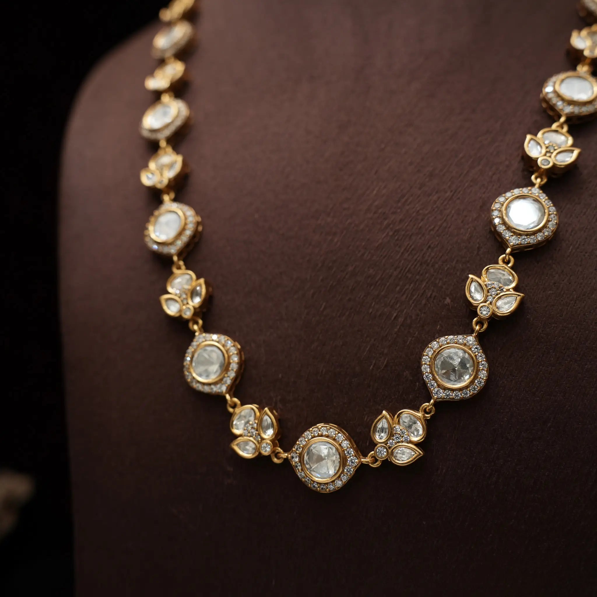 Deya Polki Necklace - Kaia