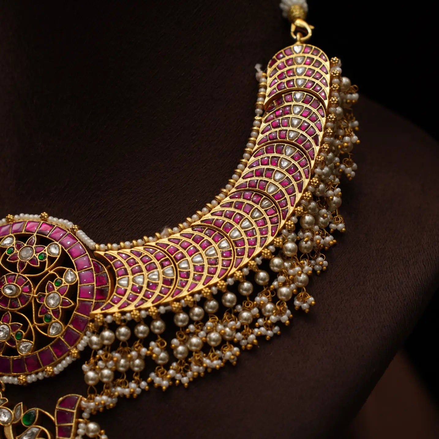 Dhairya Jadau Polki Necklace