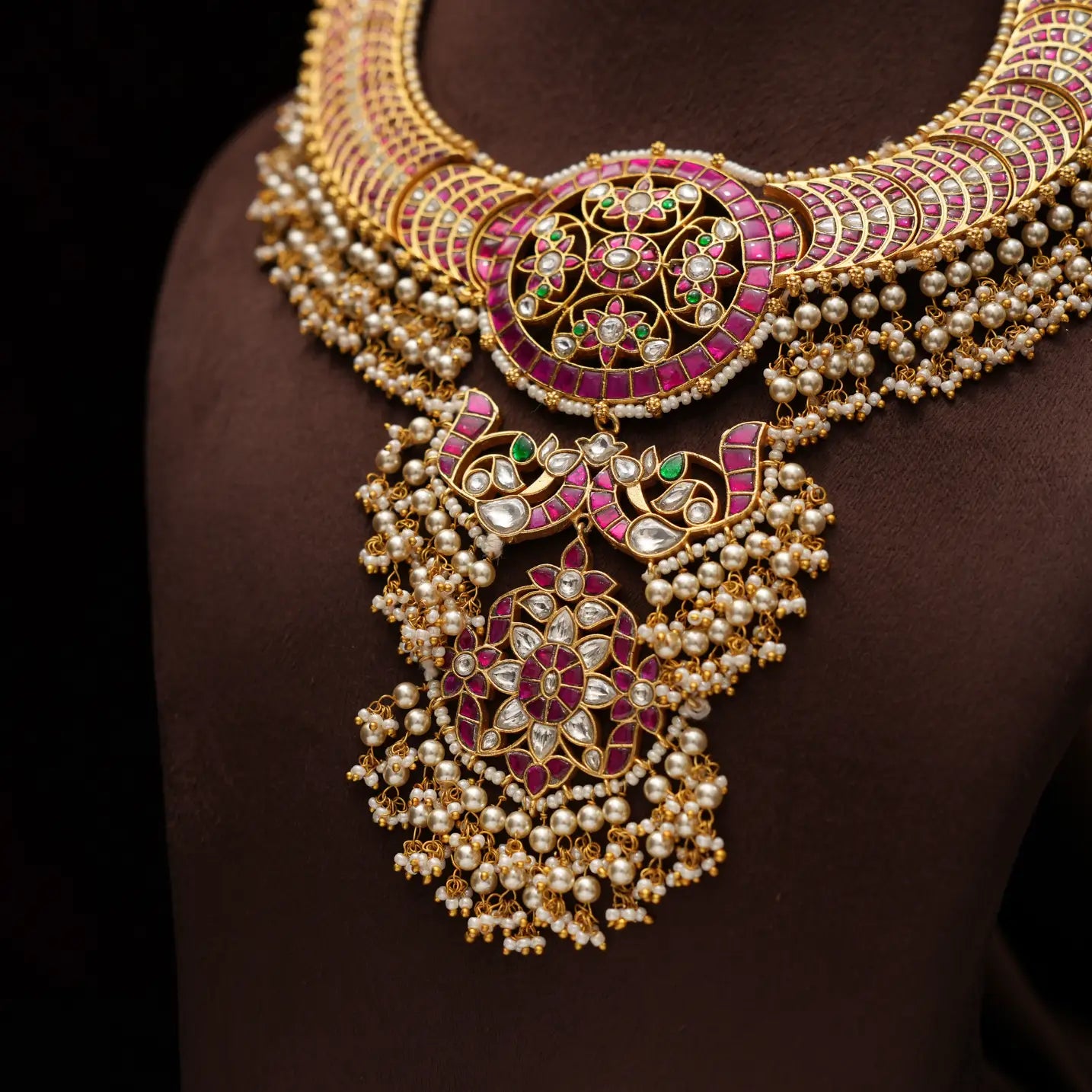 Dhairya Jadau Polki Necklace