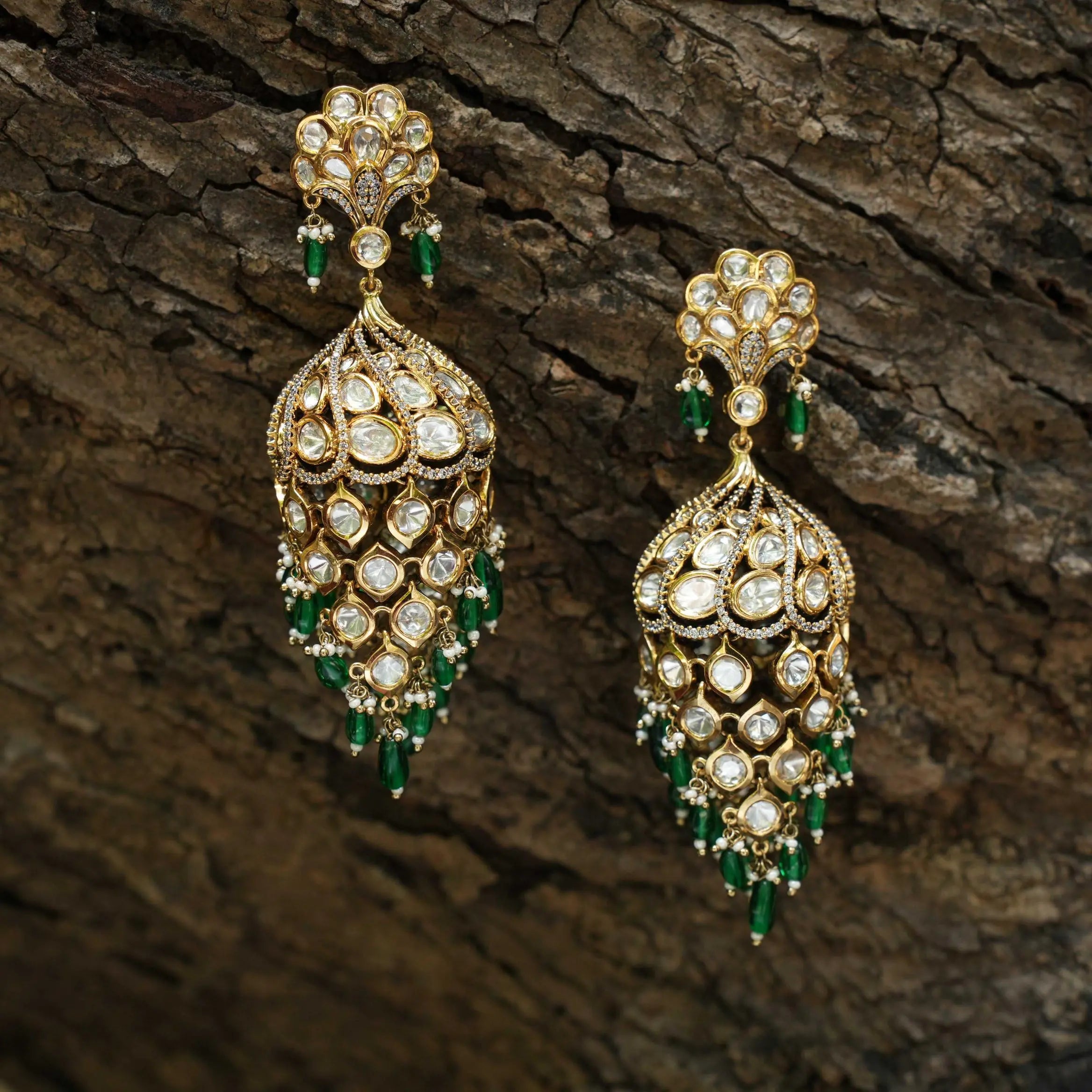 Dhita Victorian Jhumka Earrings