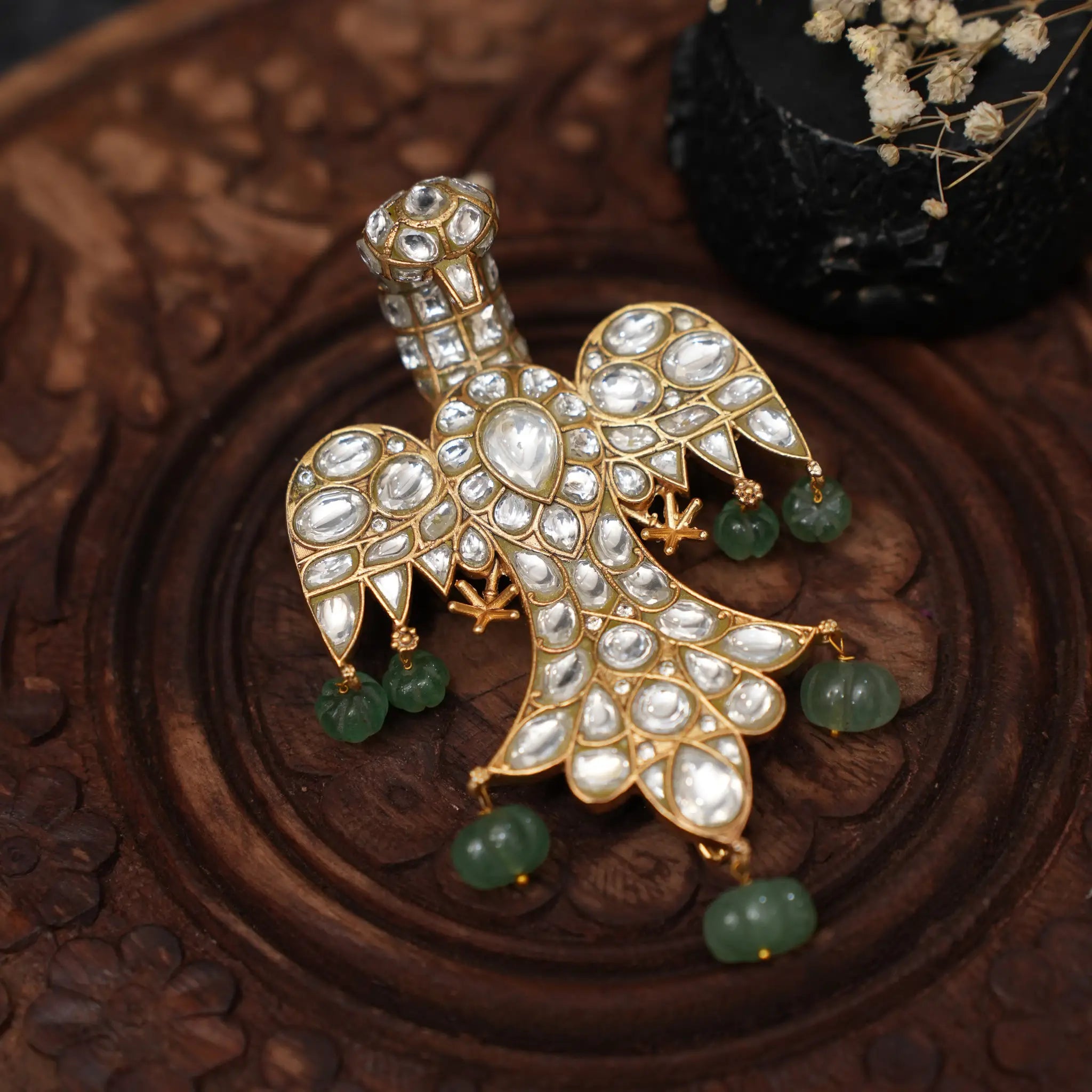 Diksha Polki Hair Pin
