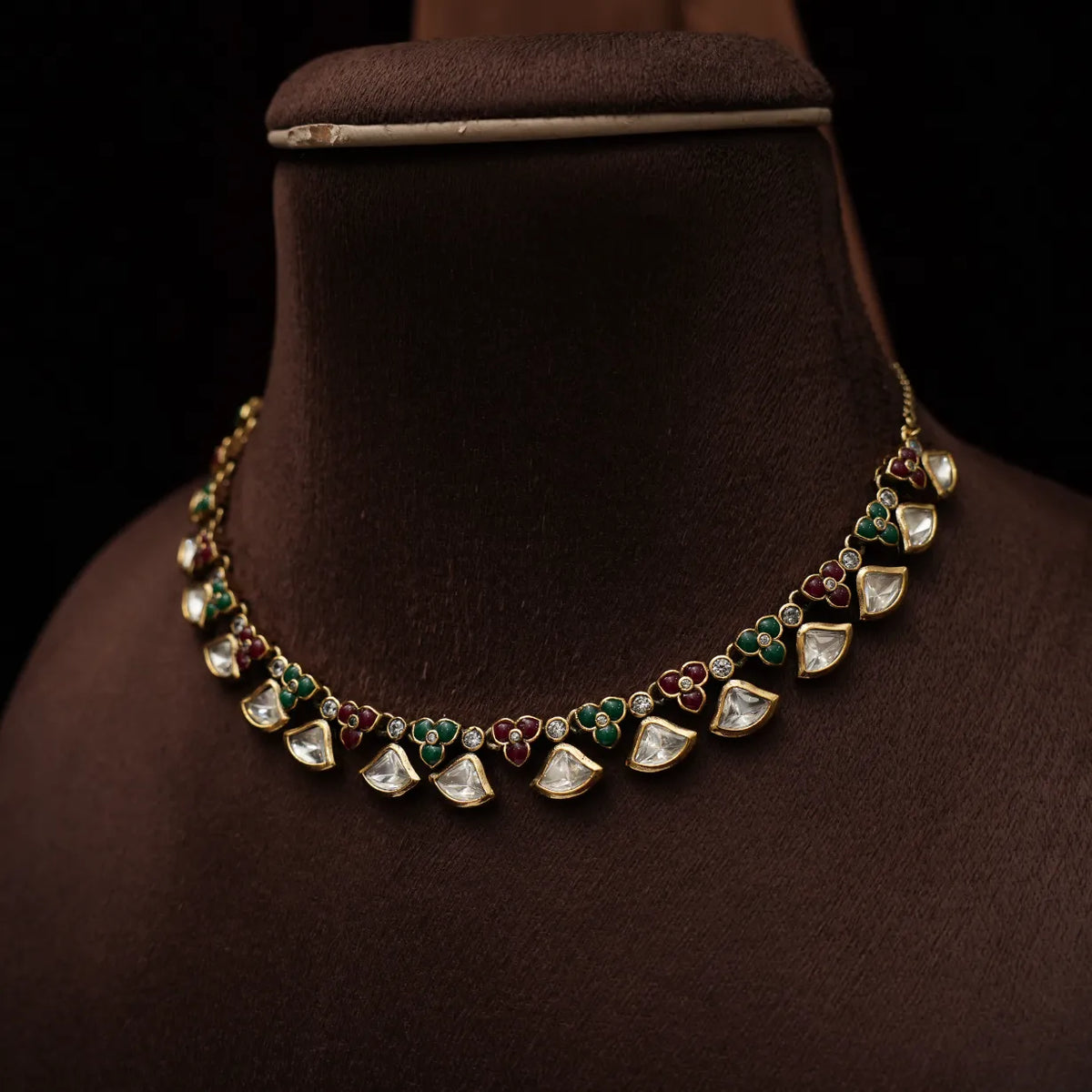Dione Victorian Polki Necklace