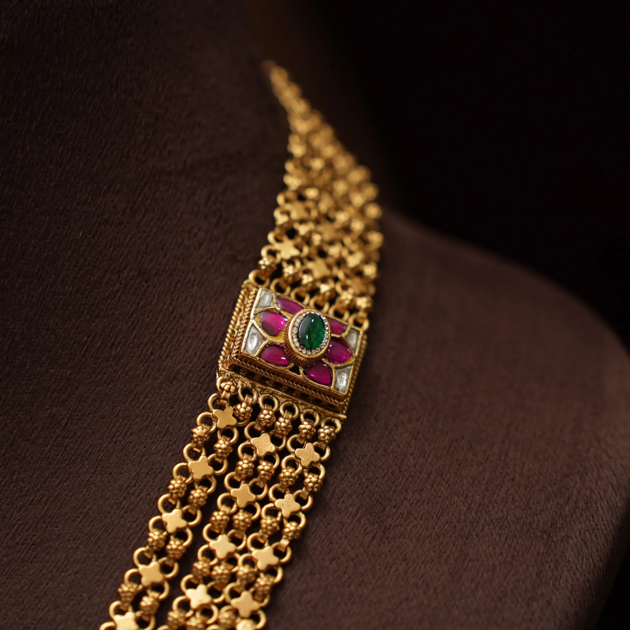 Dipika Antique Necklace - Long