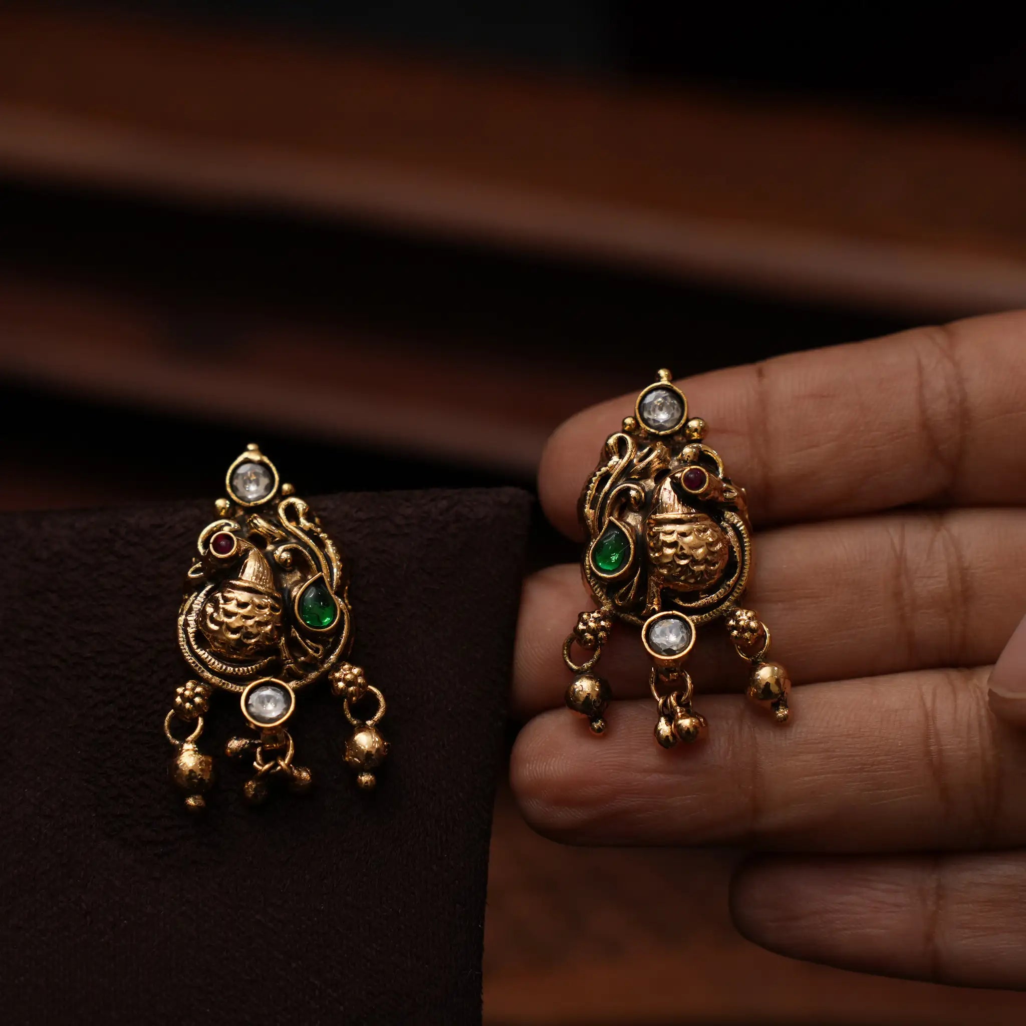Disha Antique Nagas Ear Stud