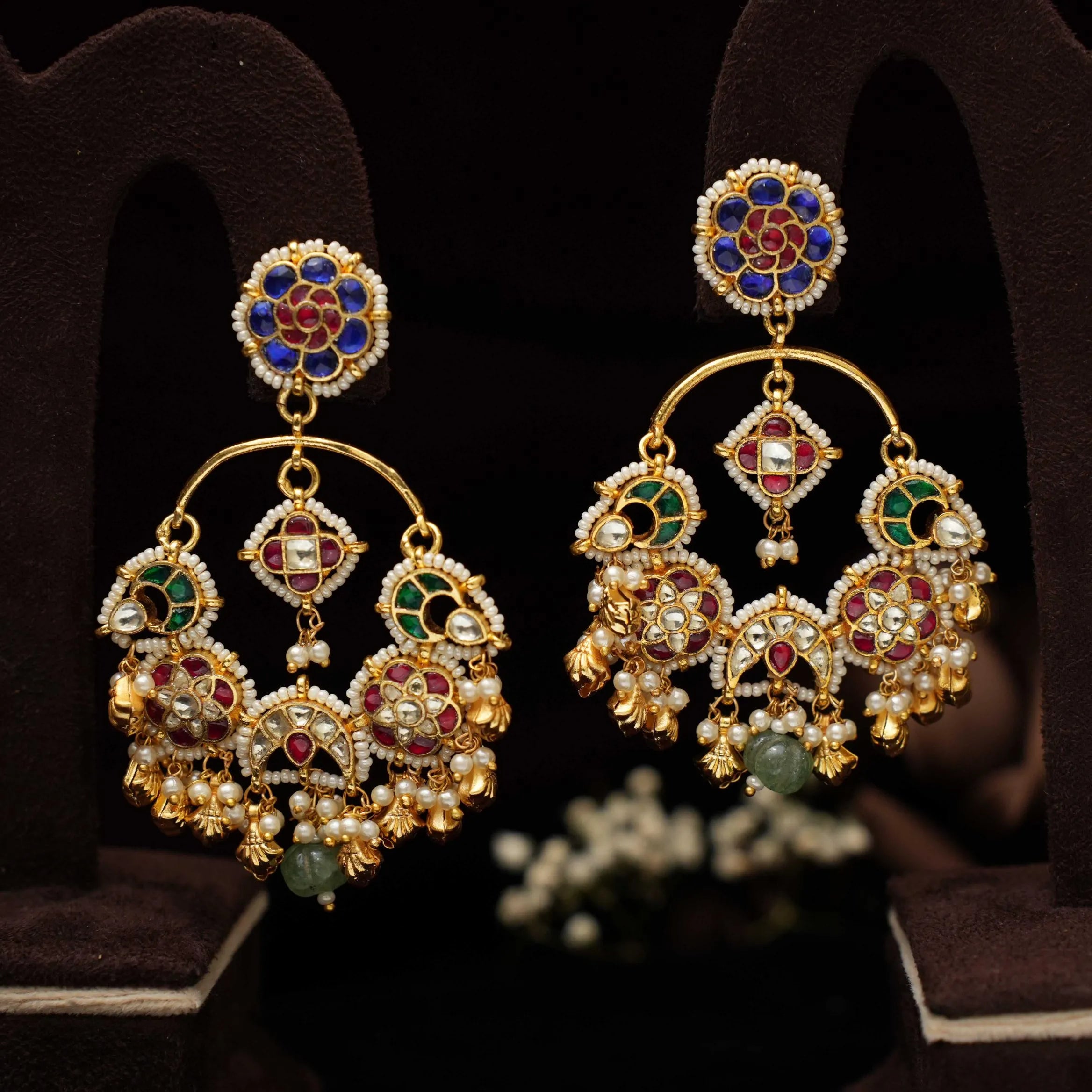 Divisha Chandbali Earrings