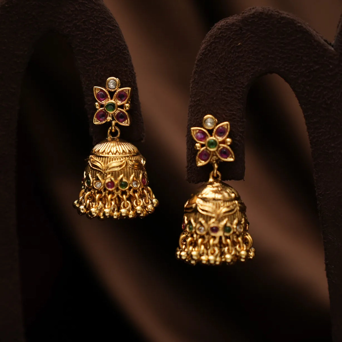 Diya Antique Mango Necklace - Long