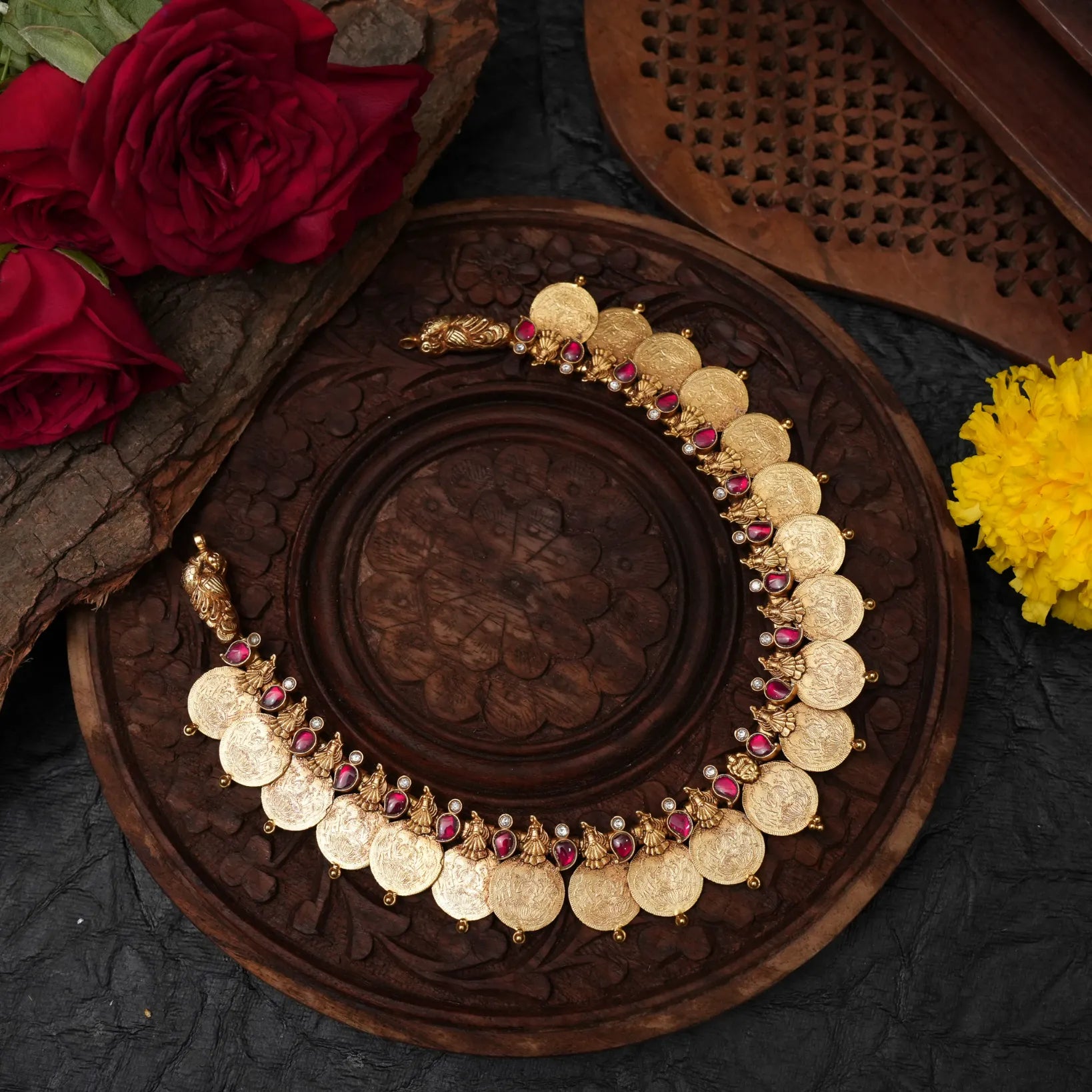 Diya Silver Necklace