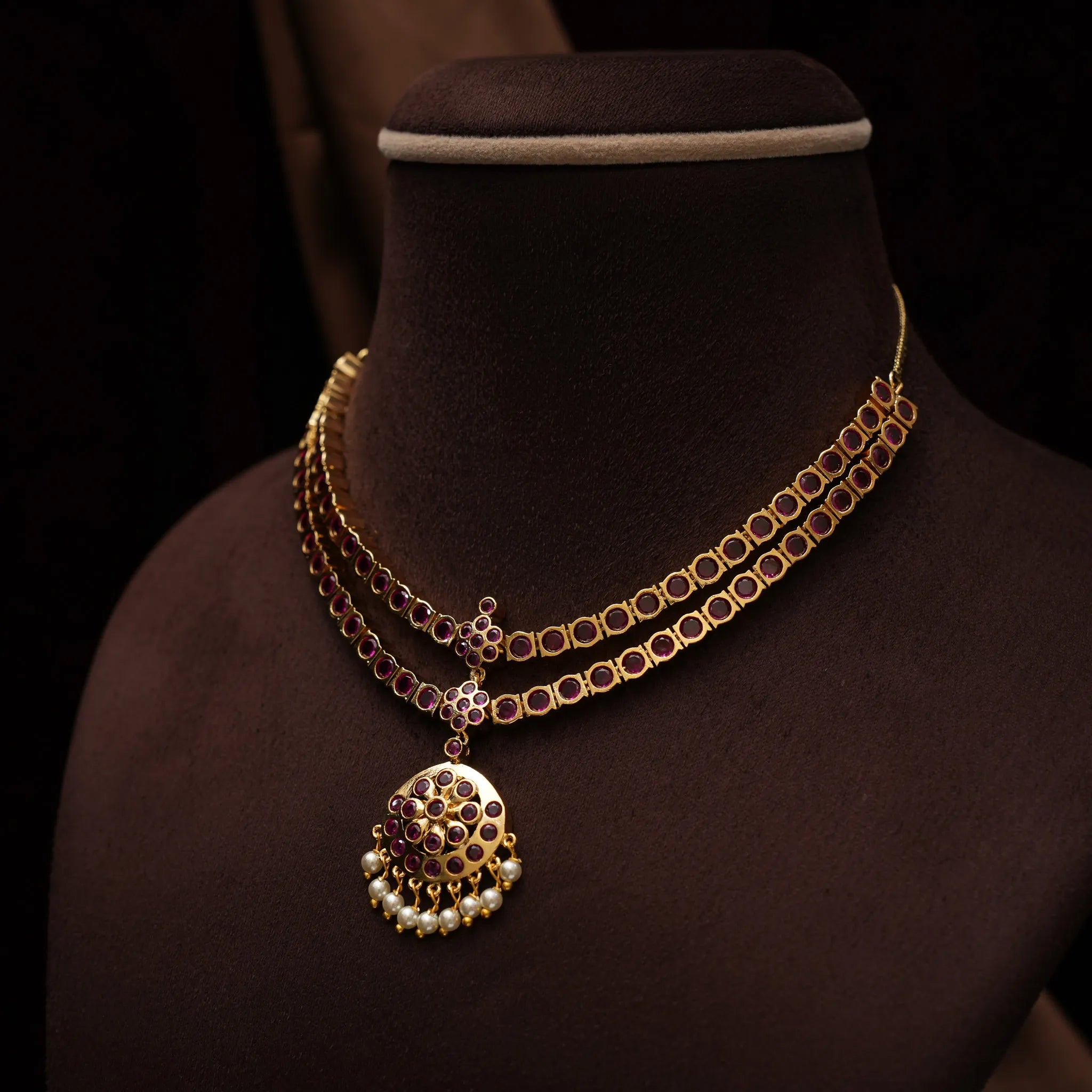 Dutt Antique Necklace - Rhea