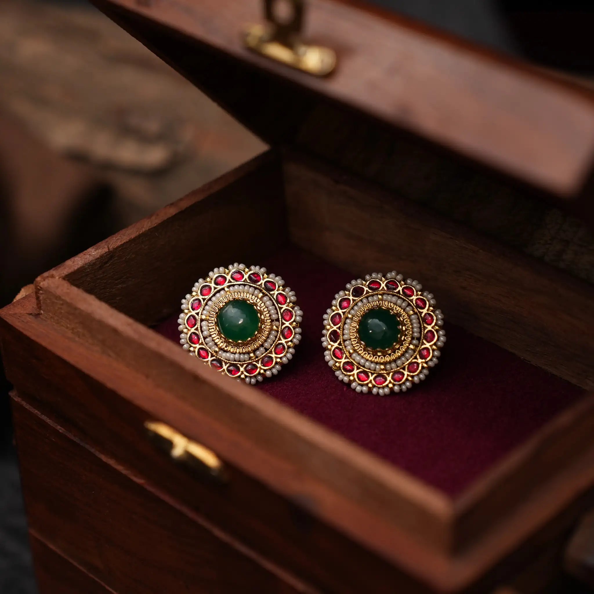 Eesha Polki Ear Stud