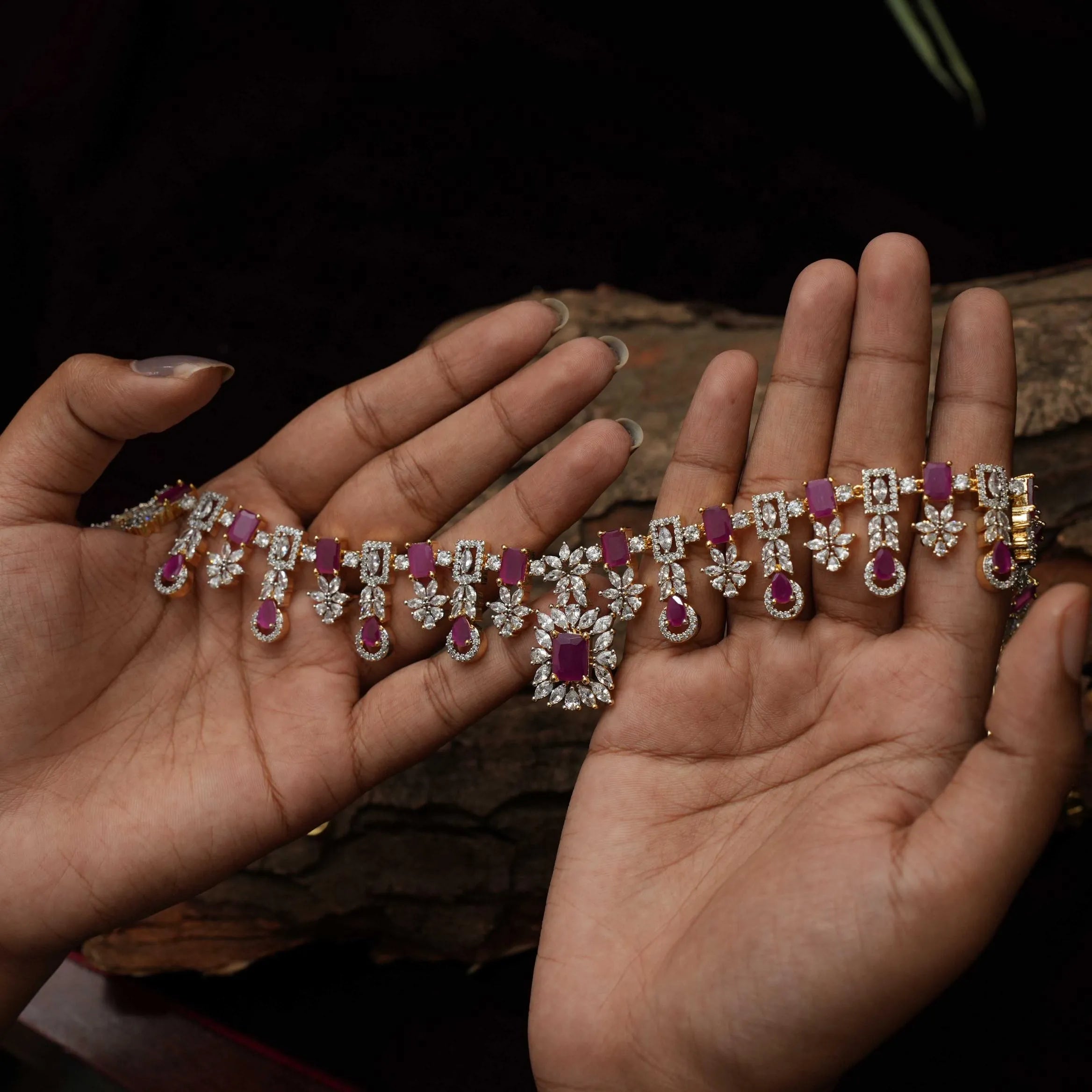 Eesha Zircon Hip Belt