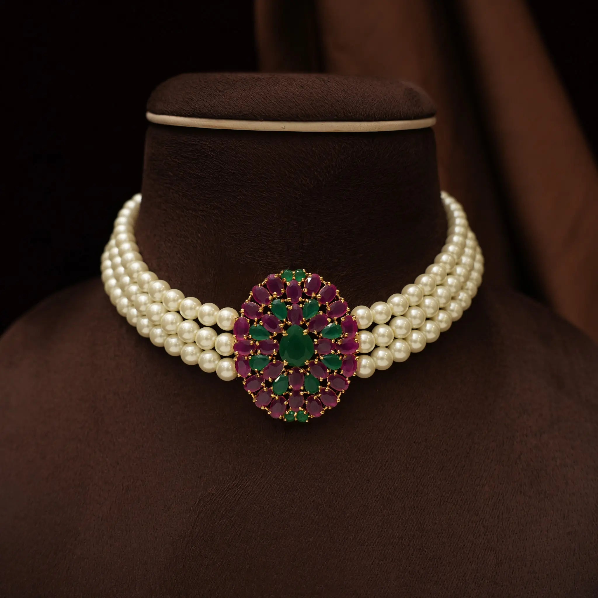 Eijaz Beaded Choker - Harshali