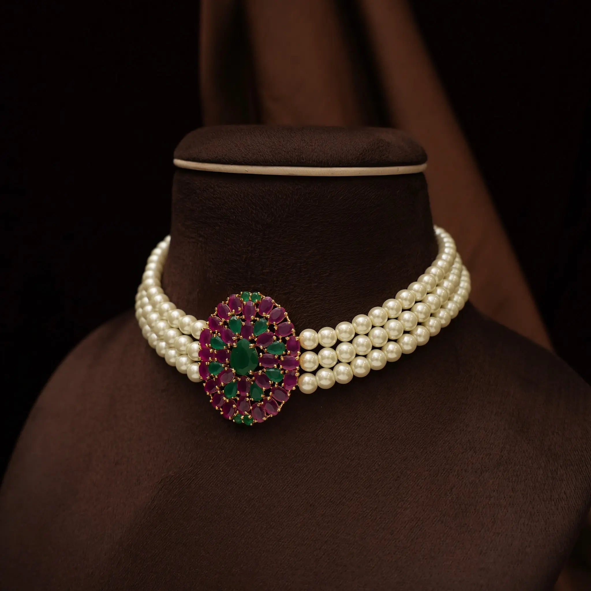 Eijaz Beaded Choker - Harshali