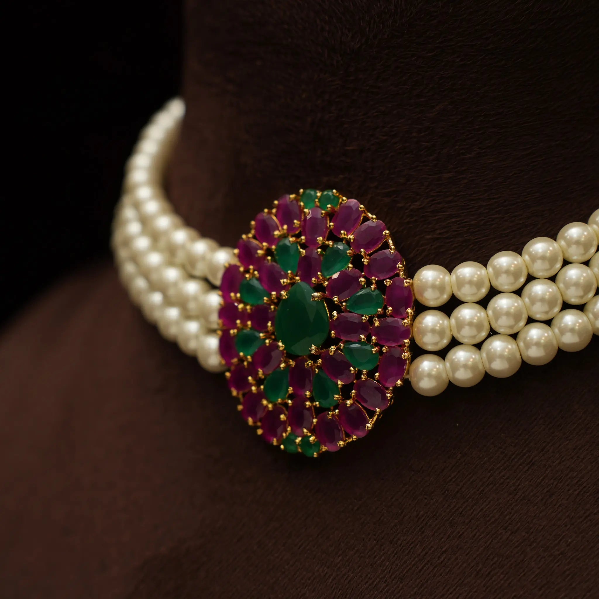 Eijaz Beaded Choker - Harshali