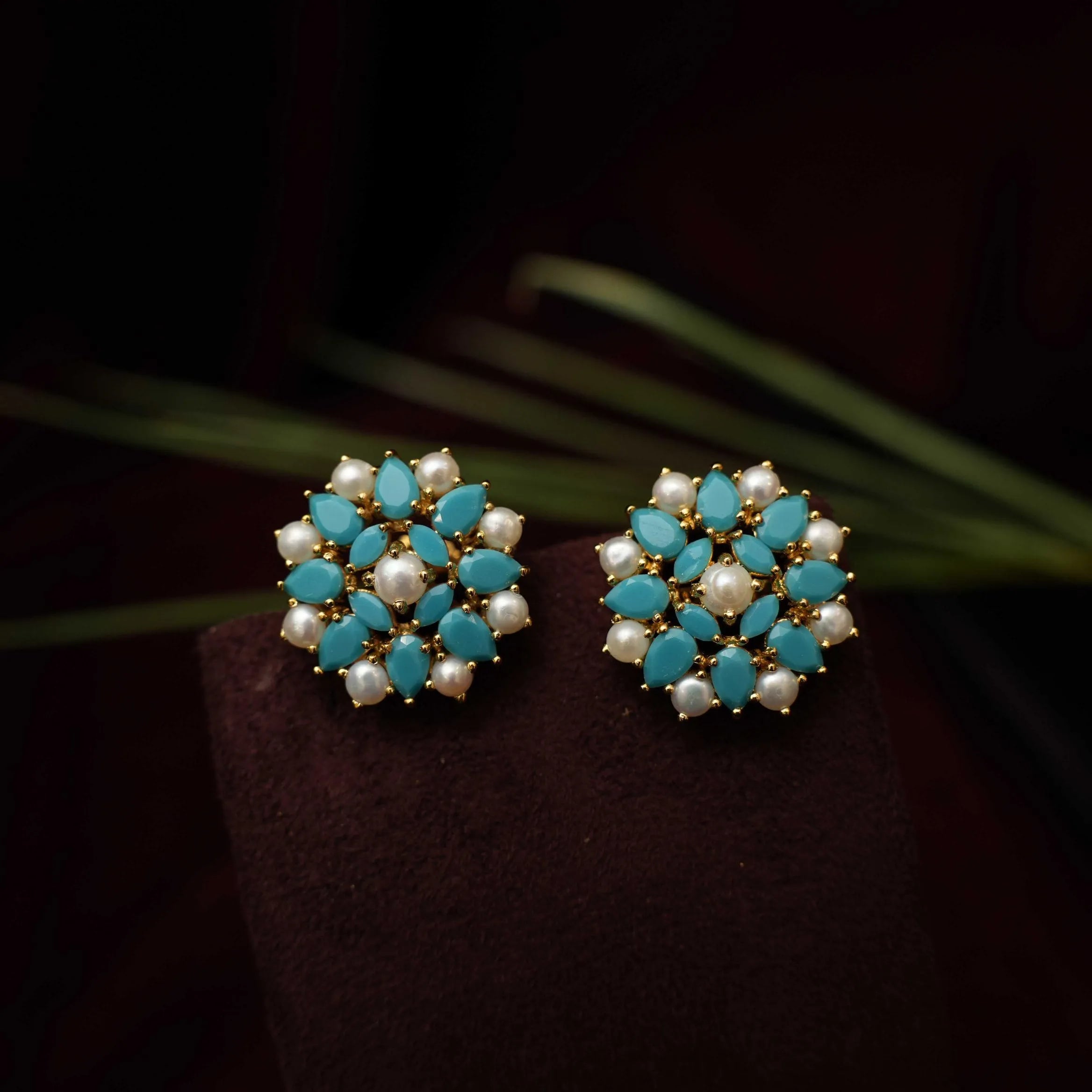 Eijaz Beaded Choker - Turquoise - Rimli Boutique
