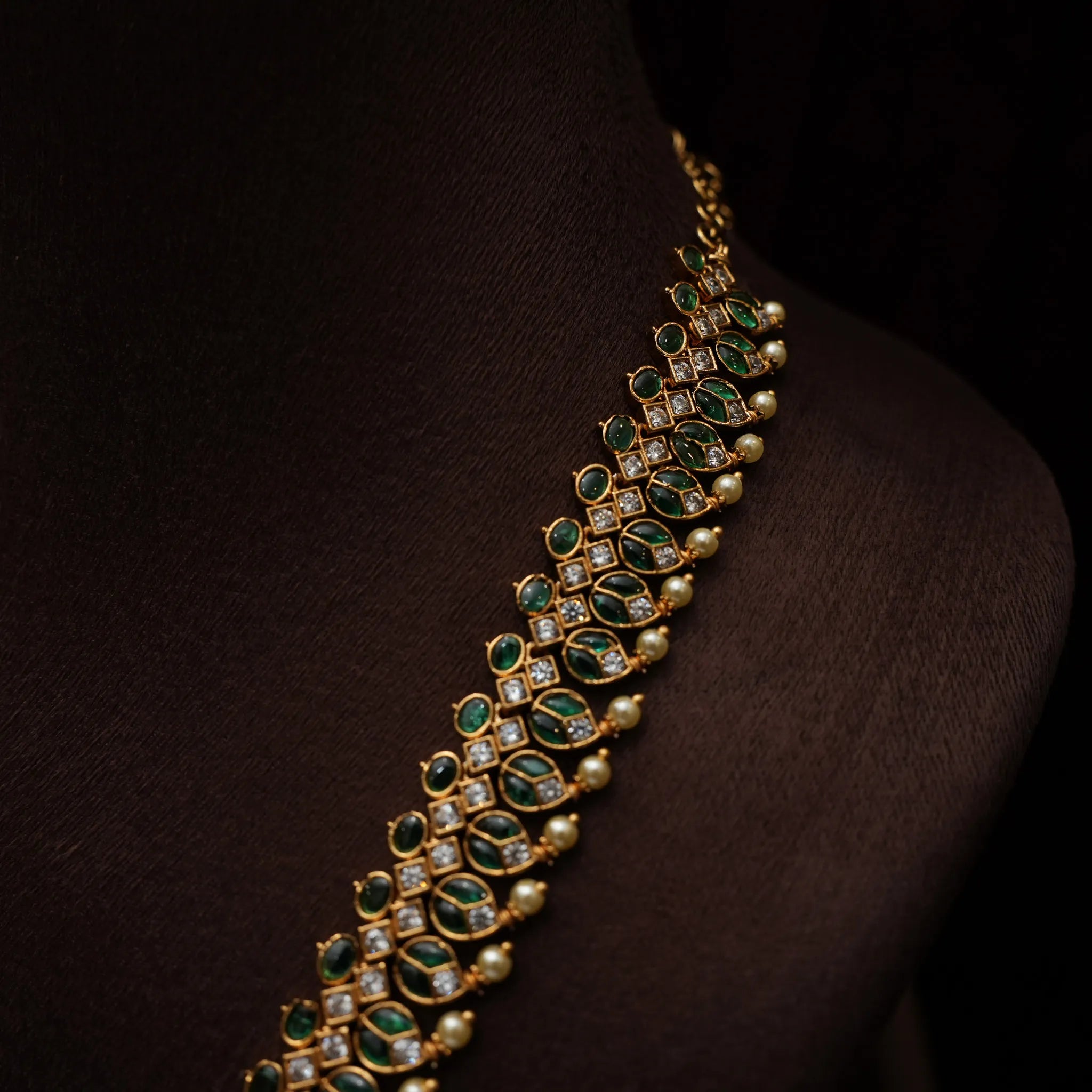 Ekaja Antique Necklace - Green