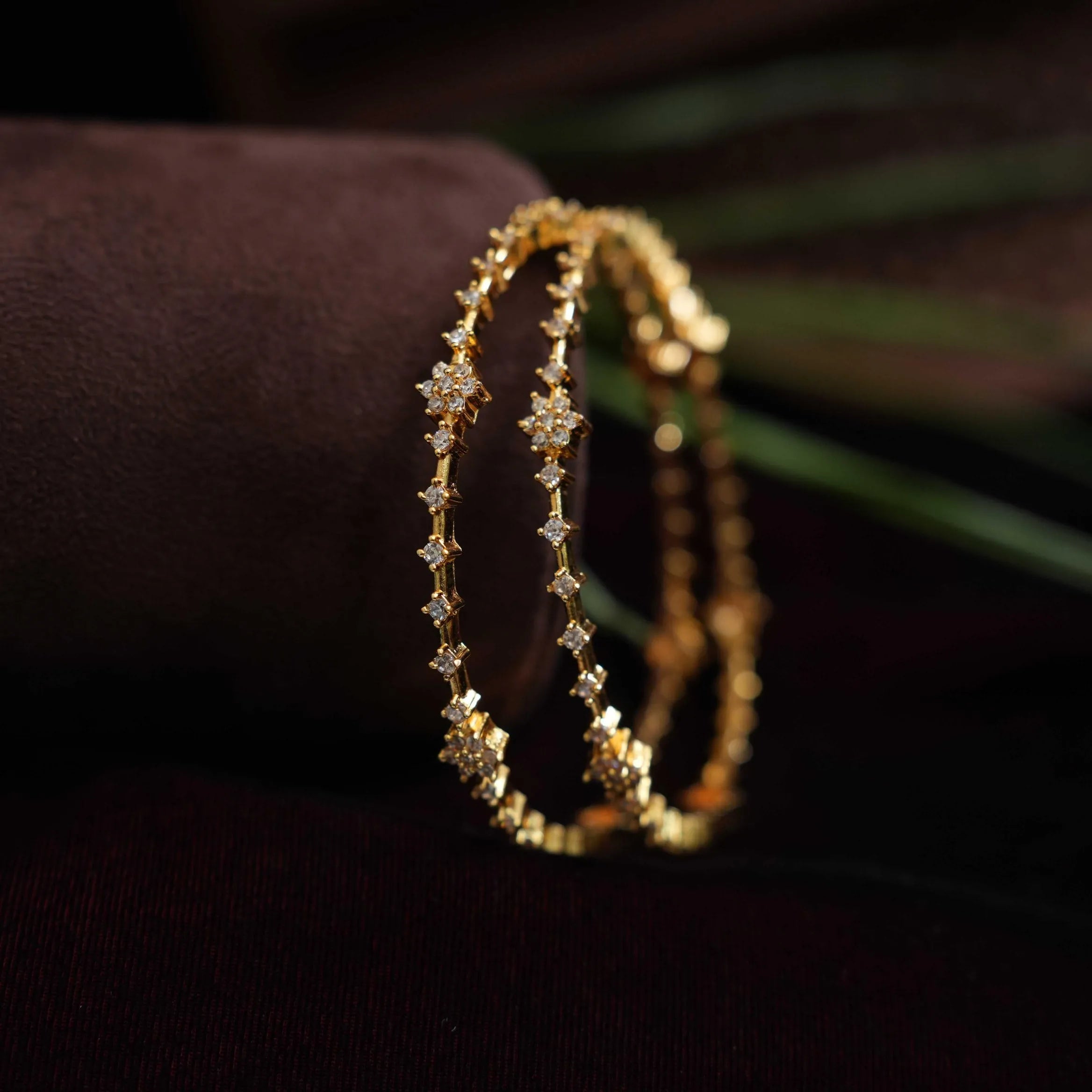 Elaxi Zircon Bangles