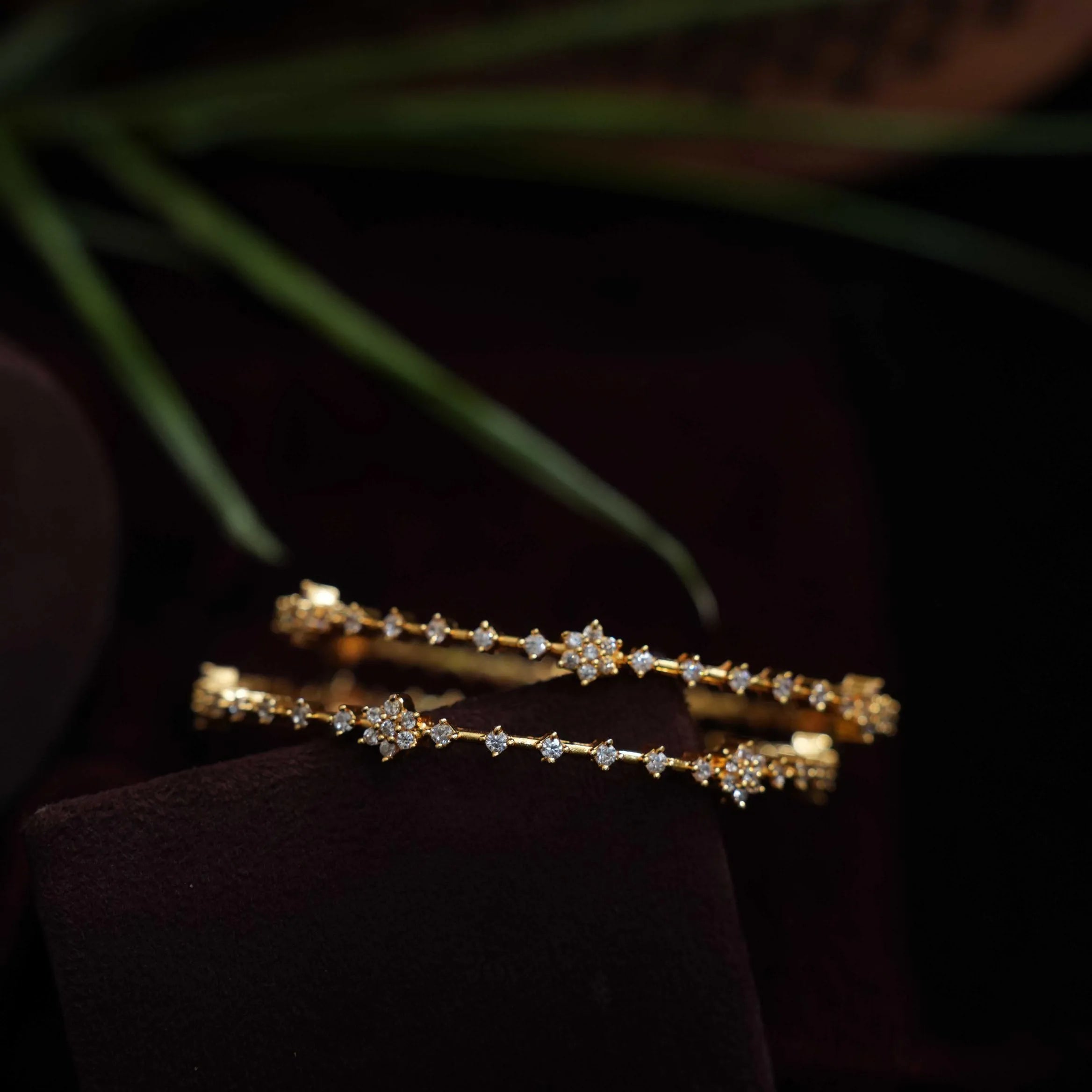Elaxi Zircon Bangles