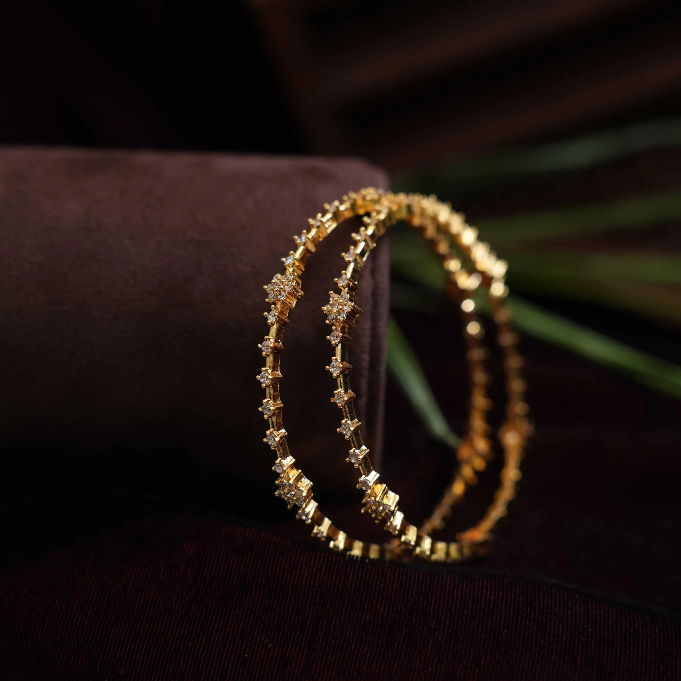 Elaxi Zircon Bangles