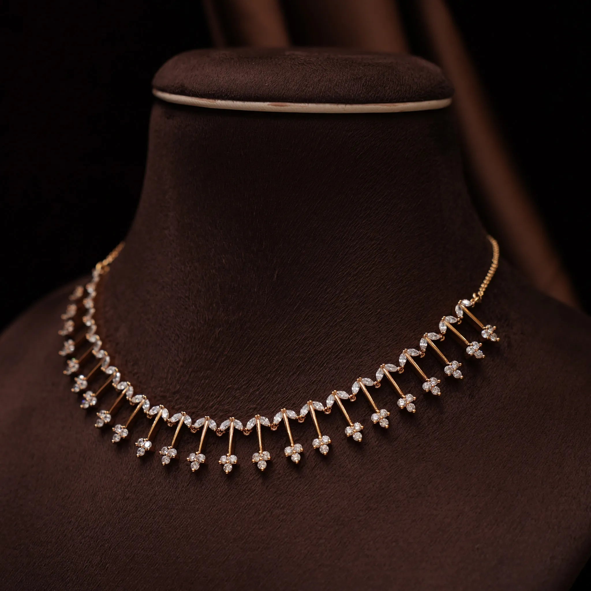 Elina Zircon Necklace
