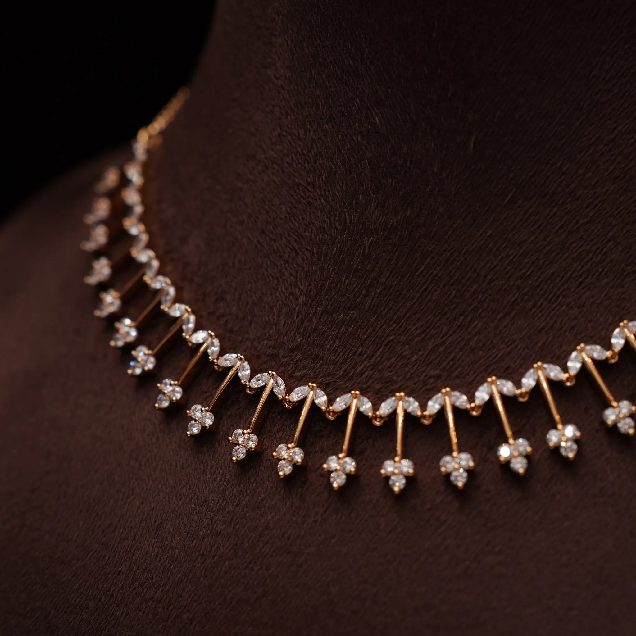 Elina Zircon Necklace