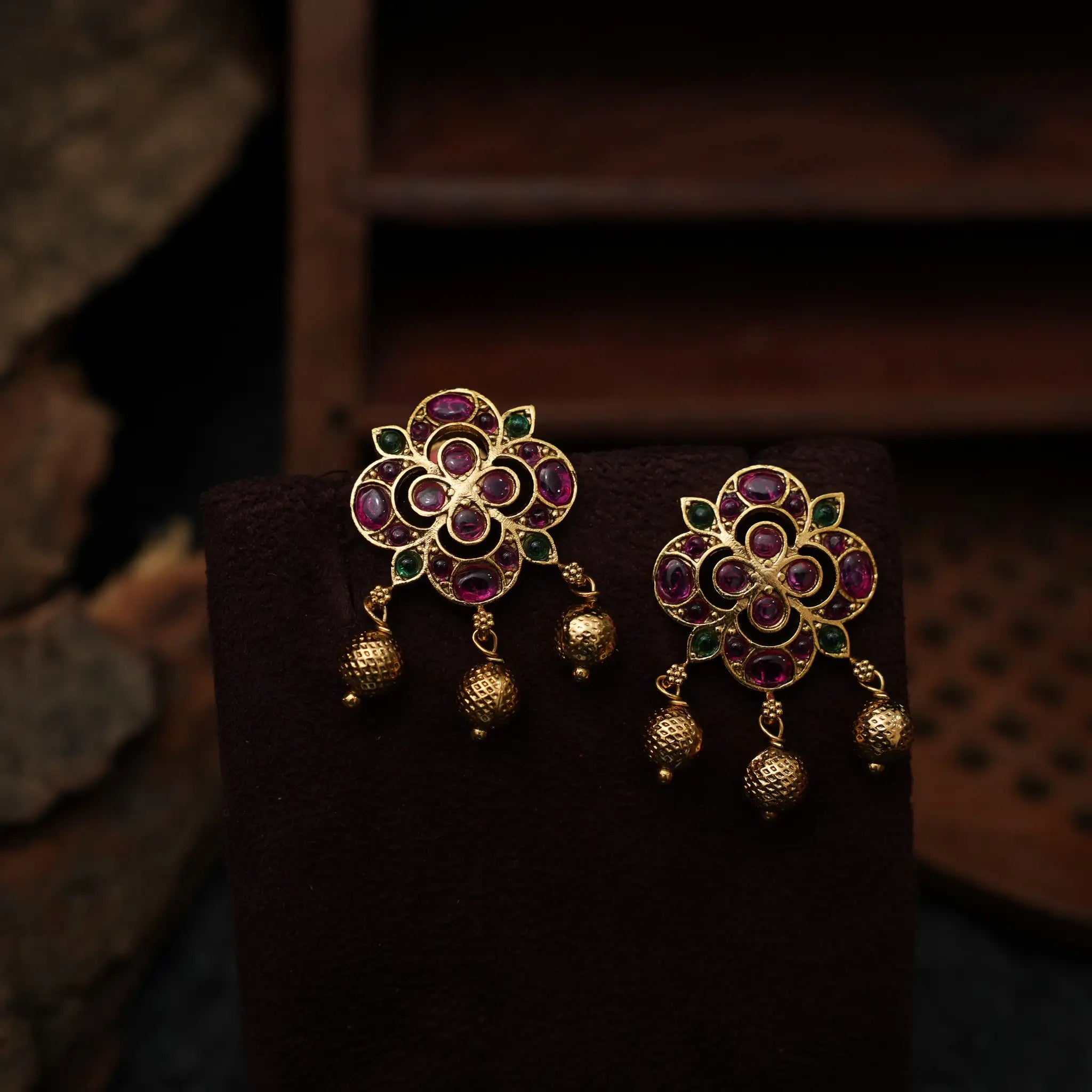 Ember Antique Ear Stud