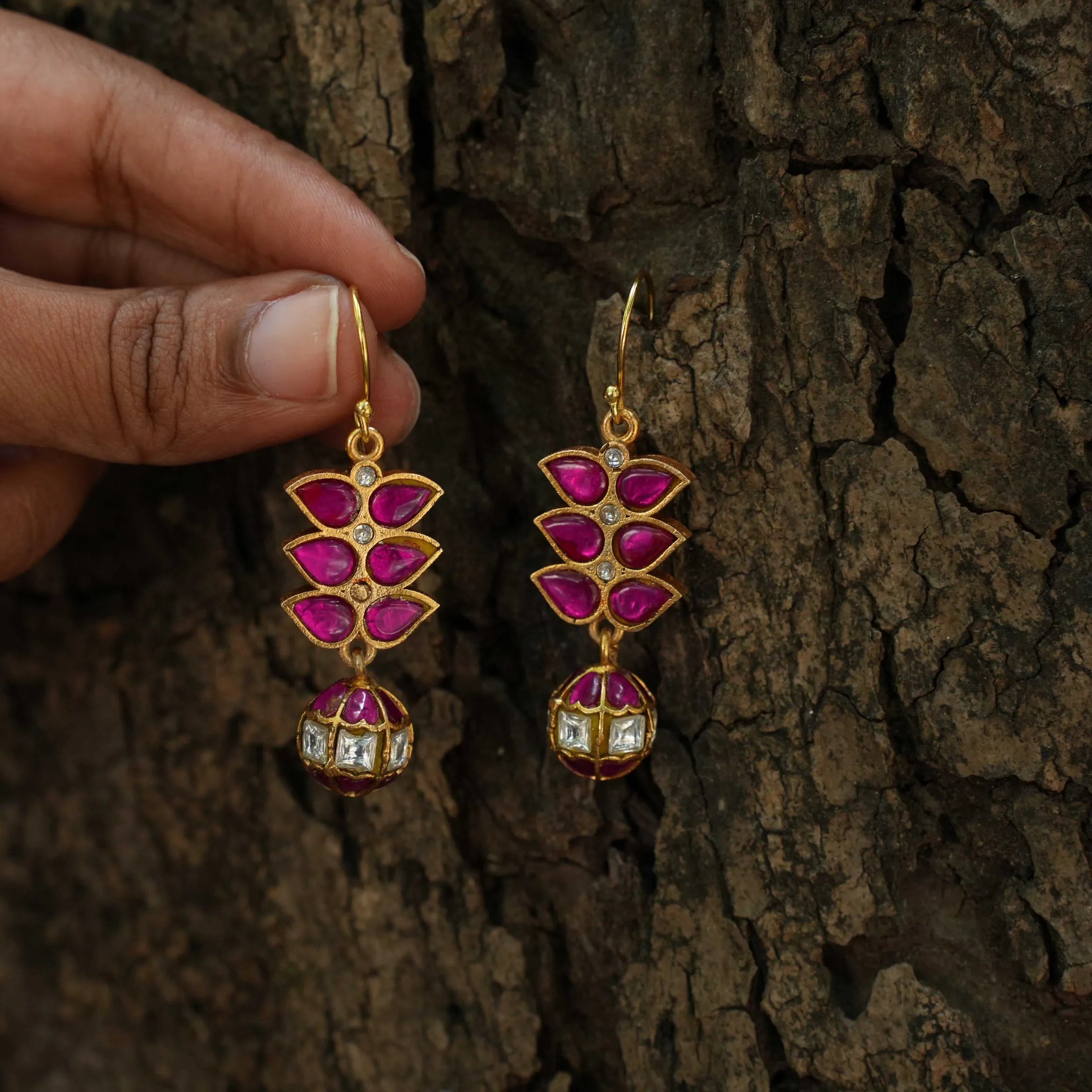Emma Polki Designer Earrings