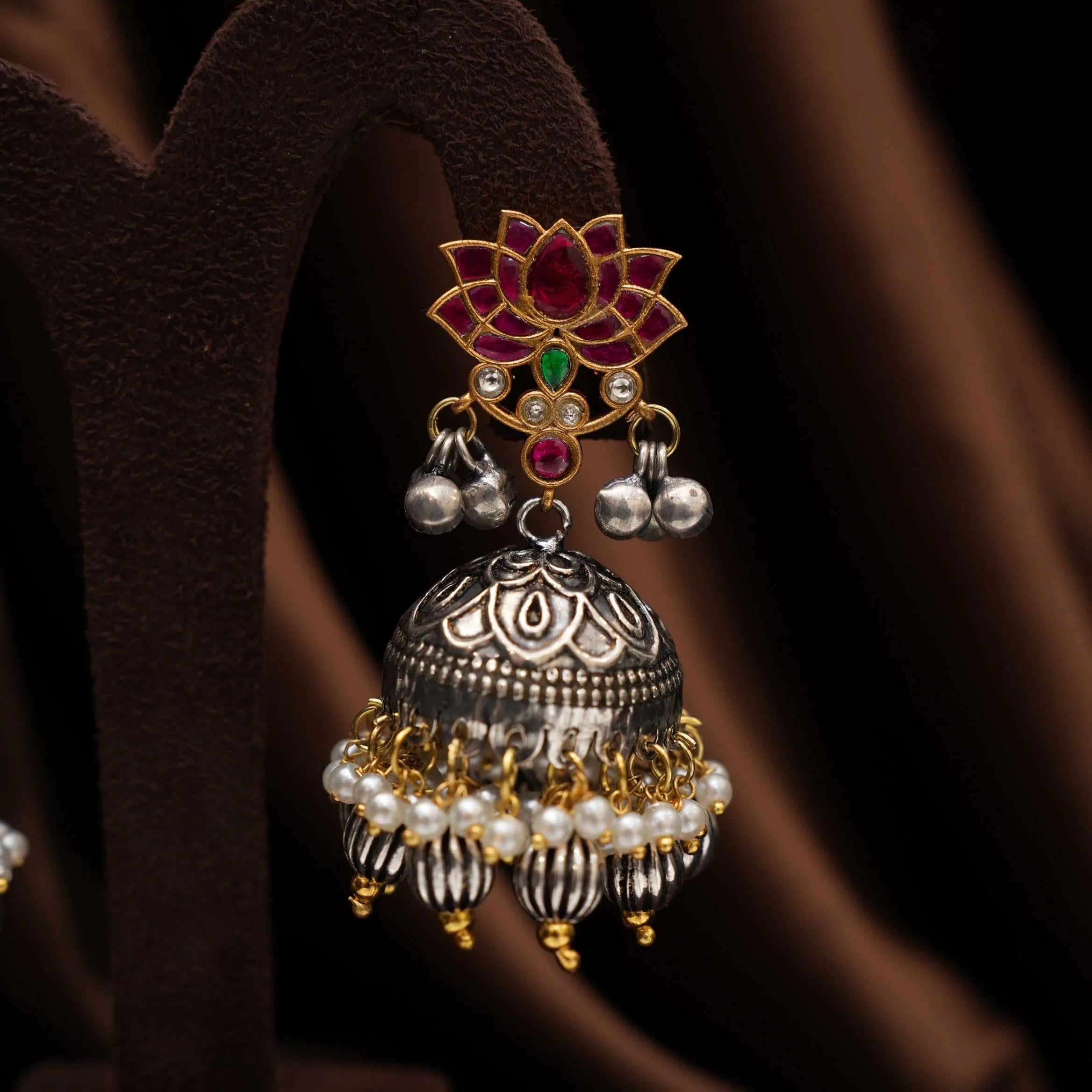 Eshani Antique Dual Tone Necklace