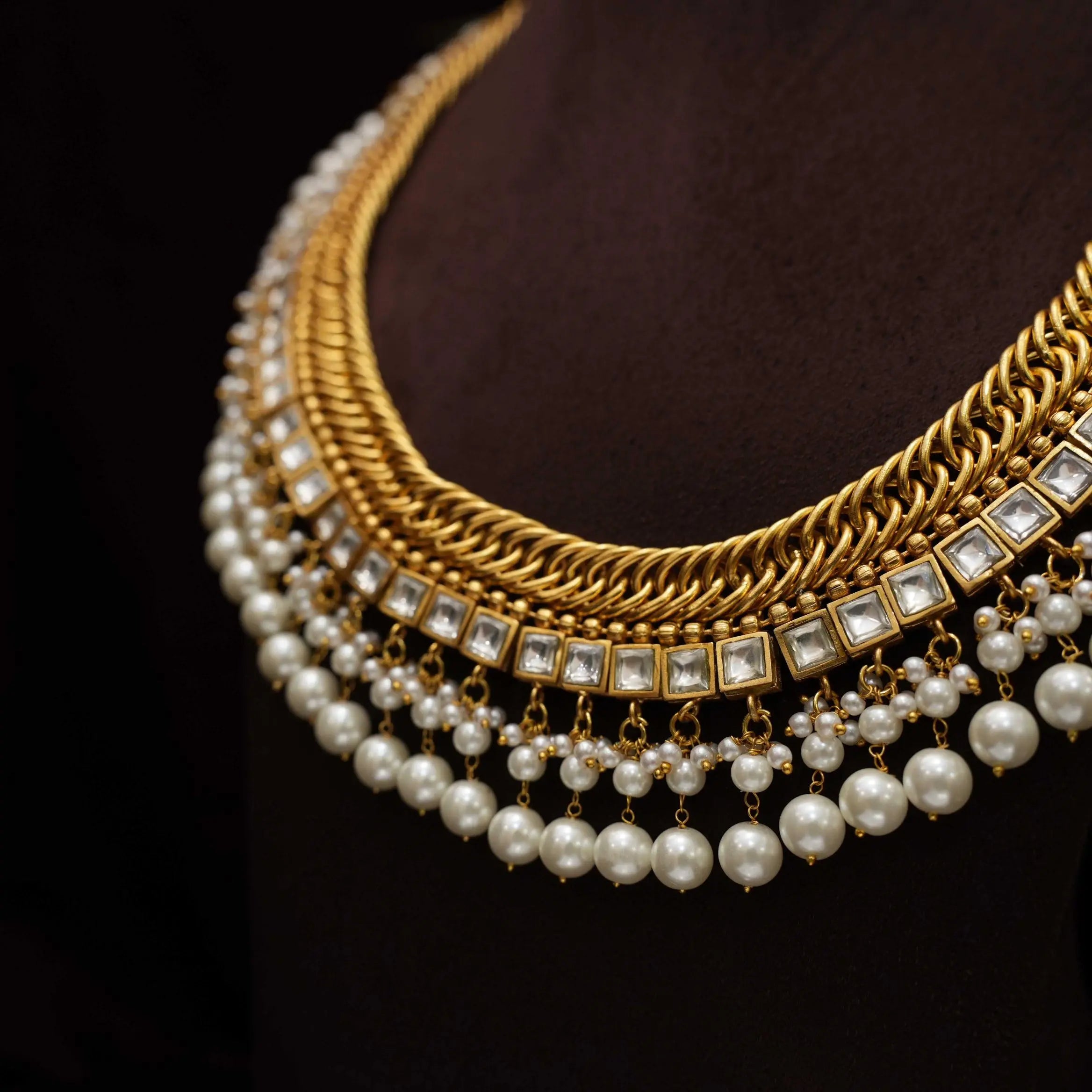 Eshu Antique Necklace - White