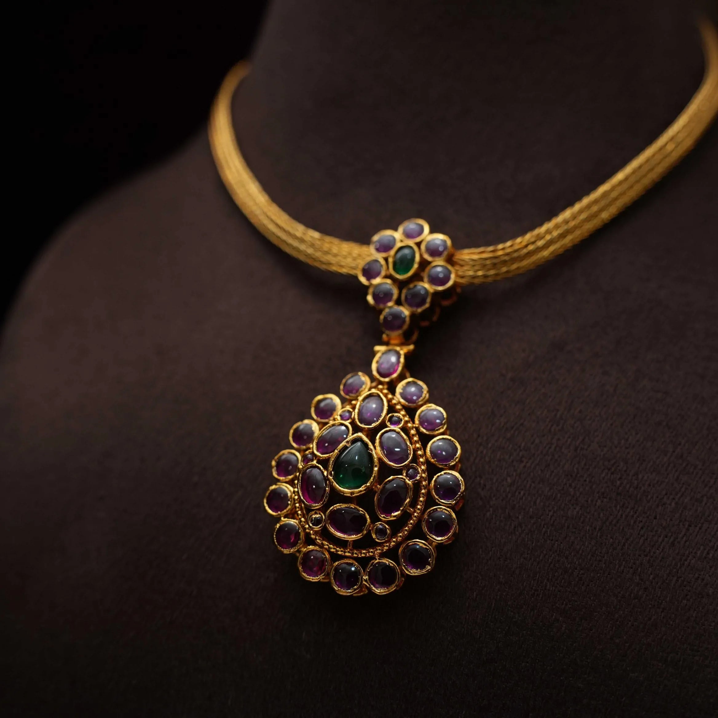 Idhya Silver Necklace