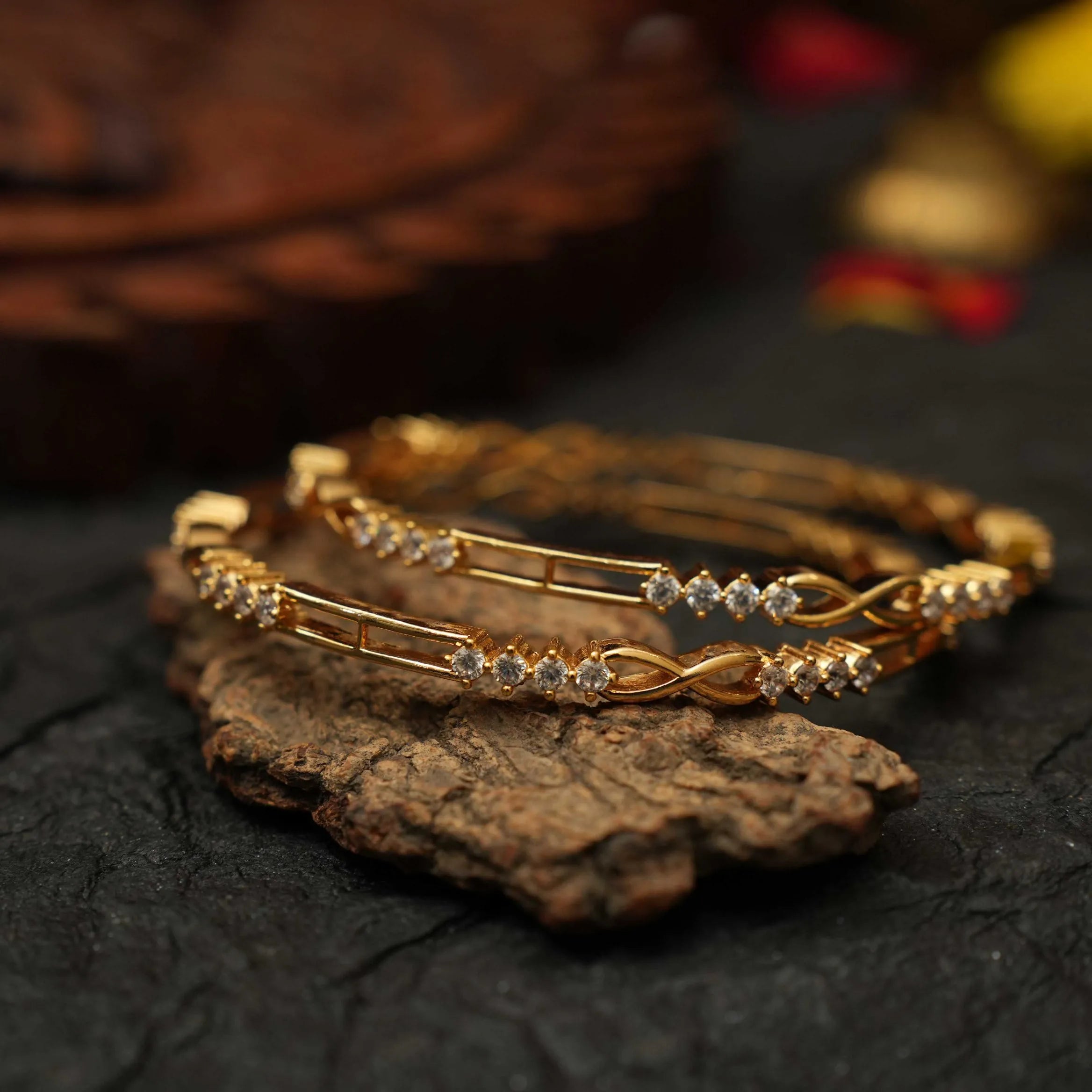 Ezhili Zircon Bangles