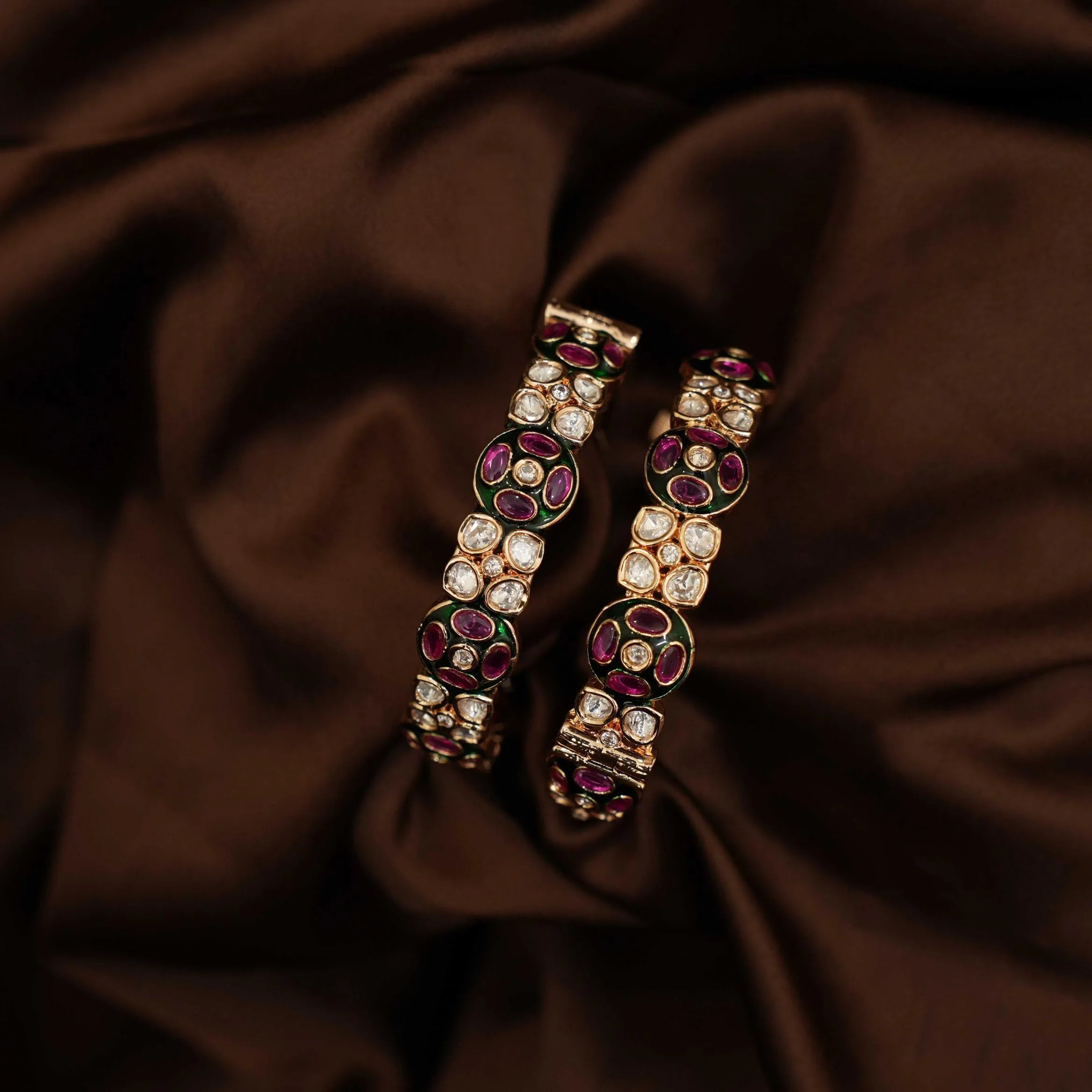 Faleesha Polki Bangles