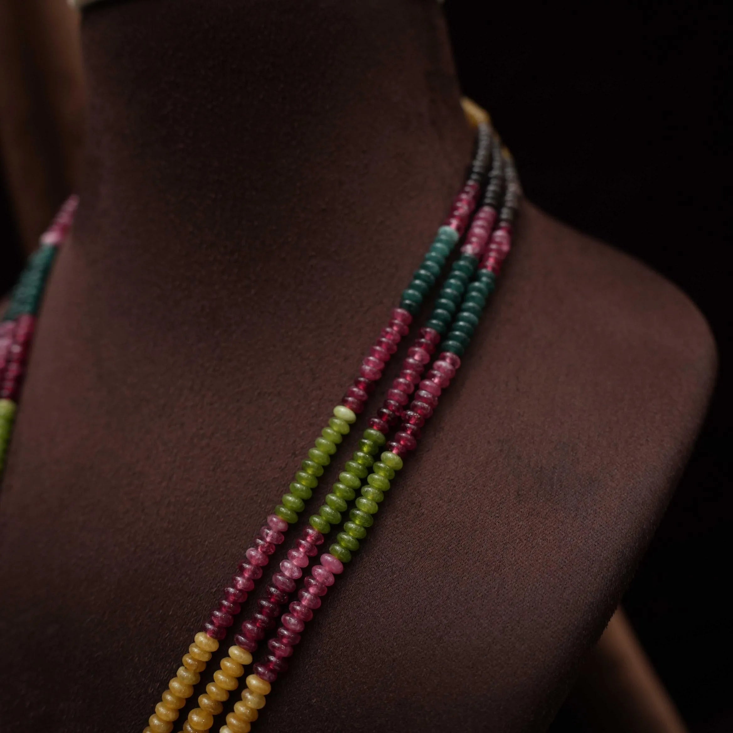 Faria Polki Beaded Necklace