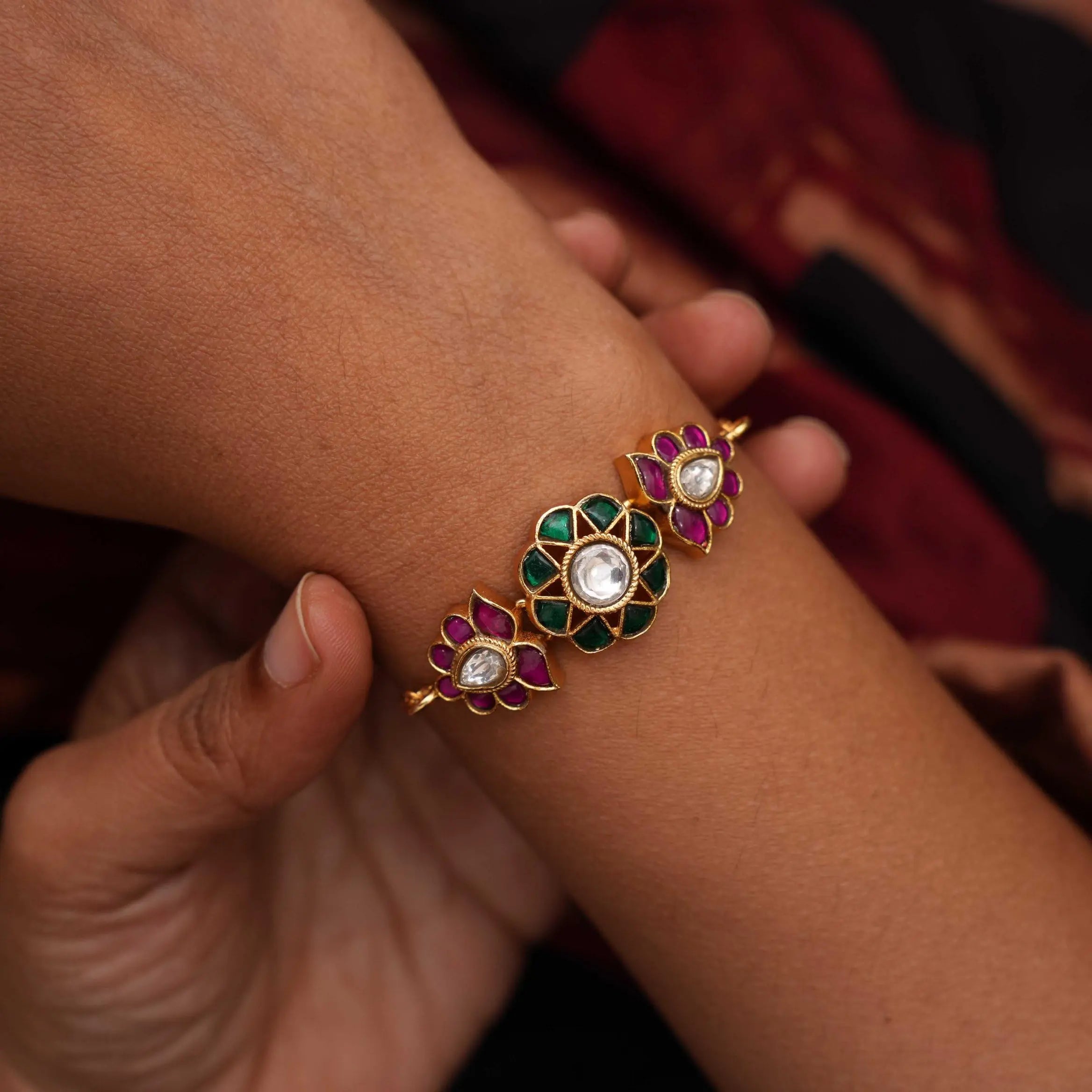 Fauziya Silver Bracelet