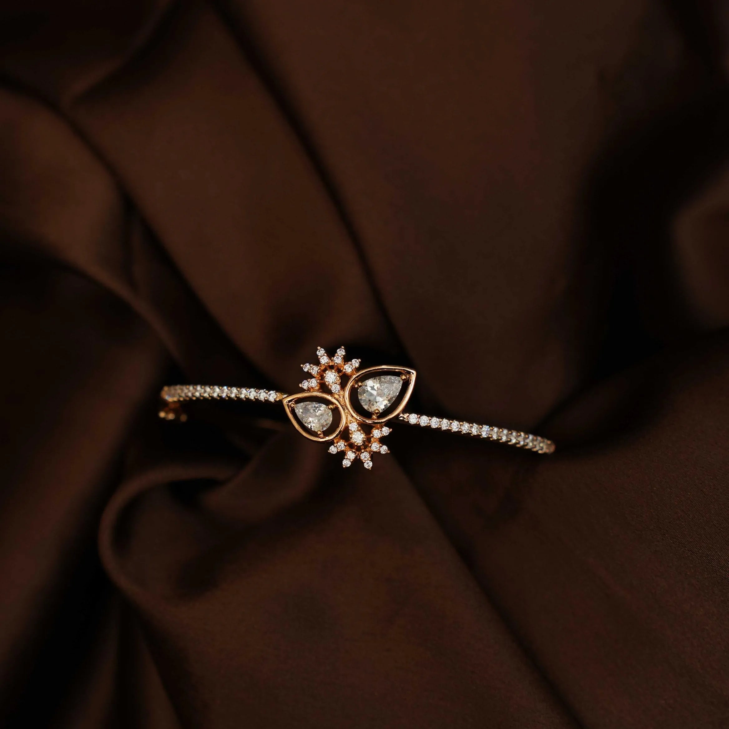 Gandha Zircon Bracelet - Gold