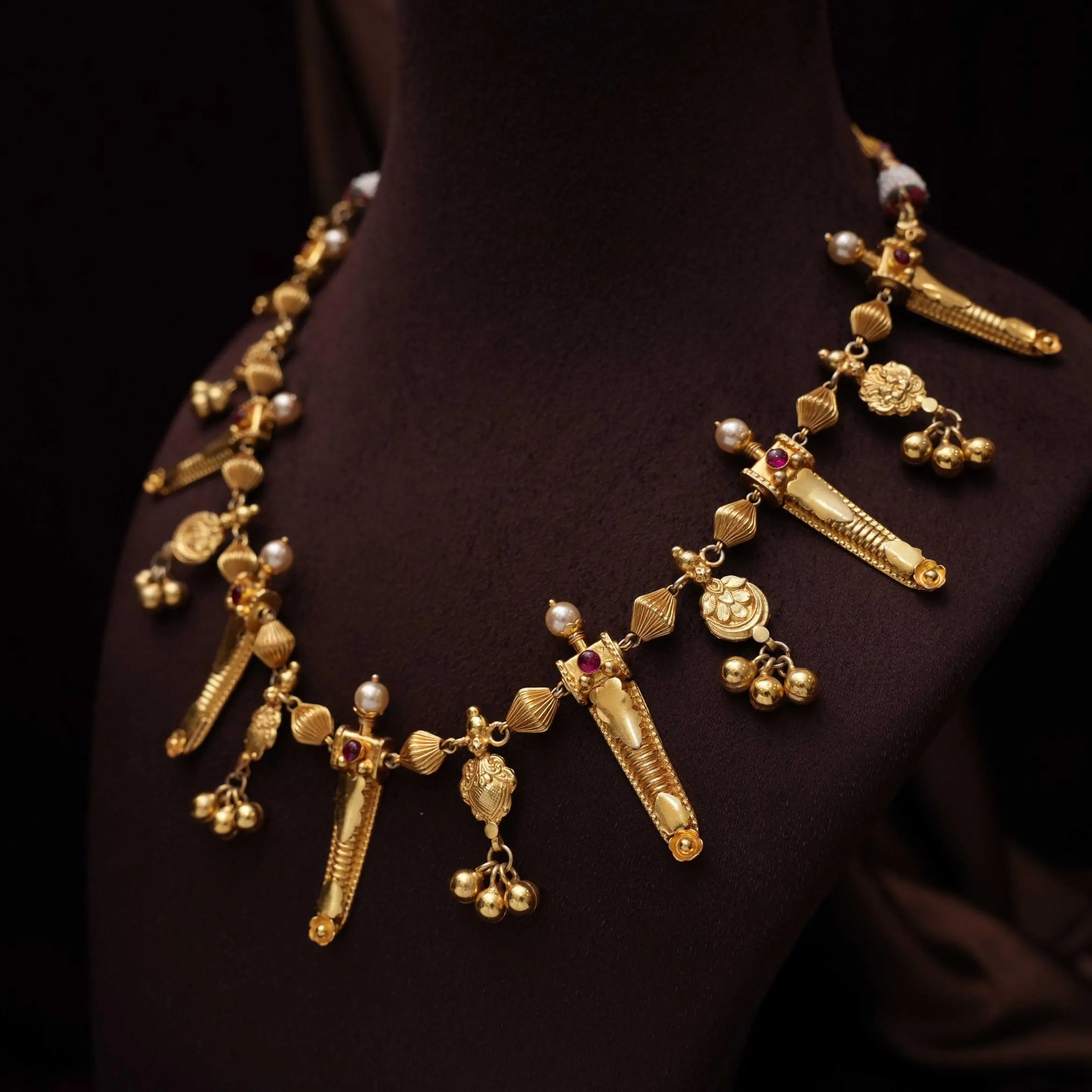 Ganika Silver Necklace